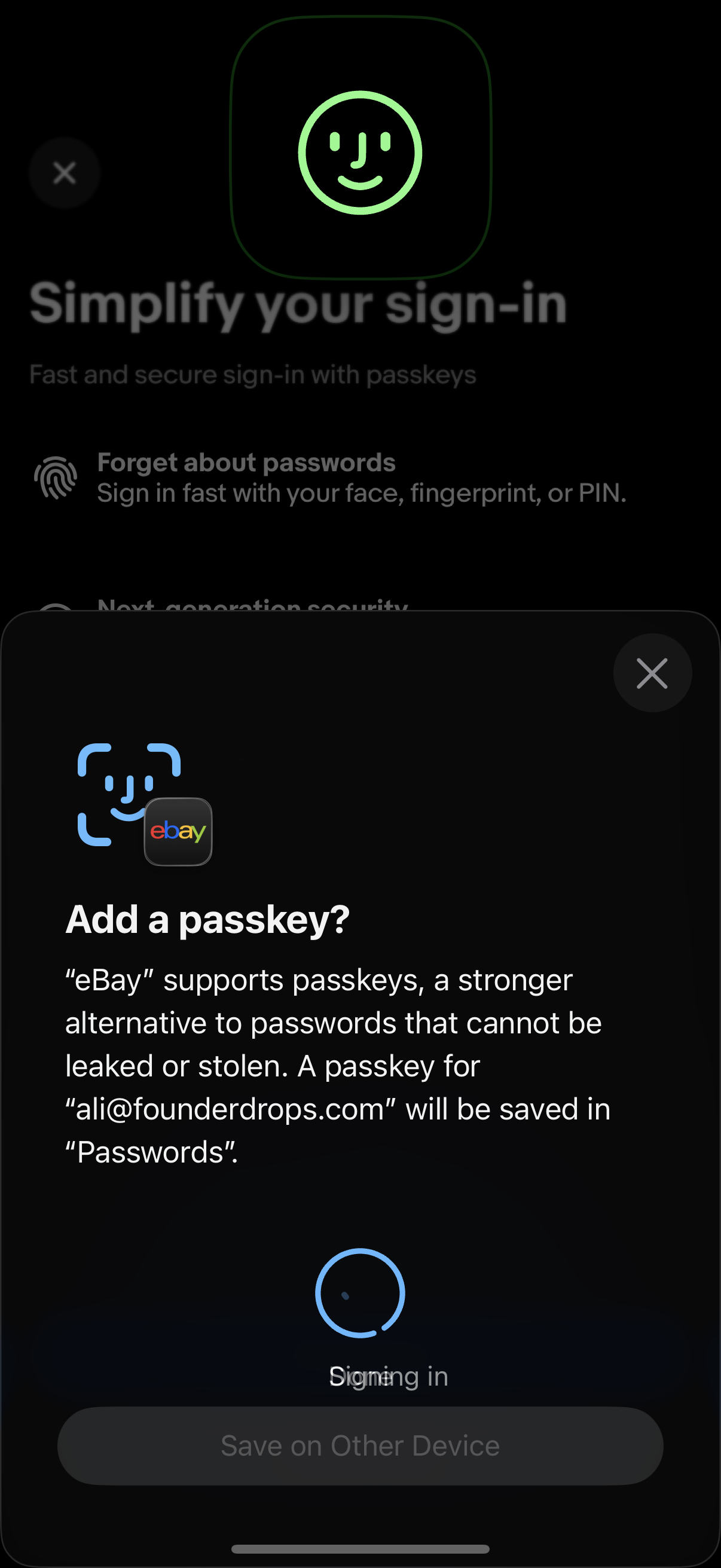 ebay app screenshot 3