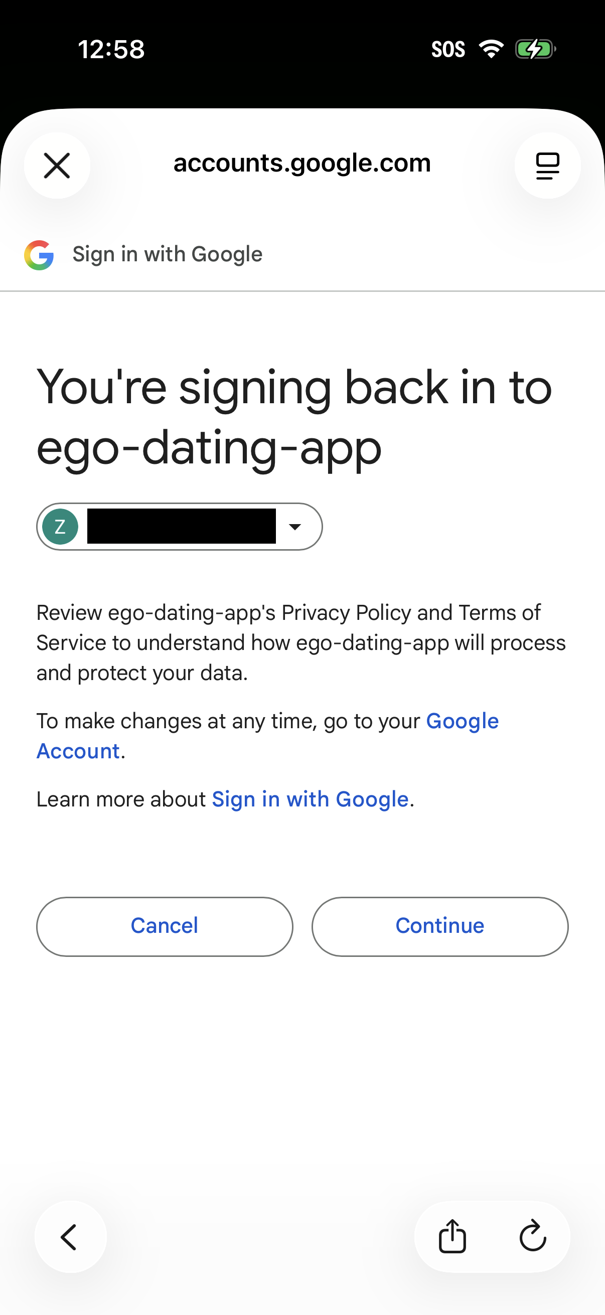 Step 4 of Ego Onboarding