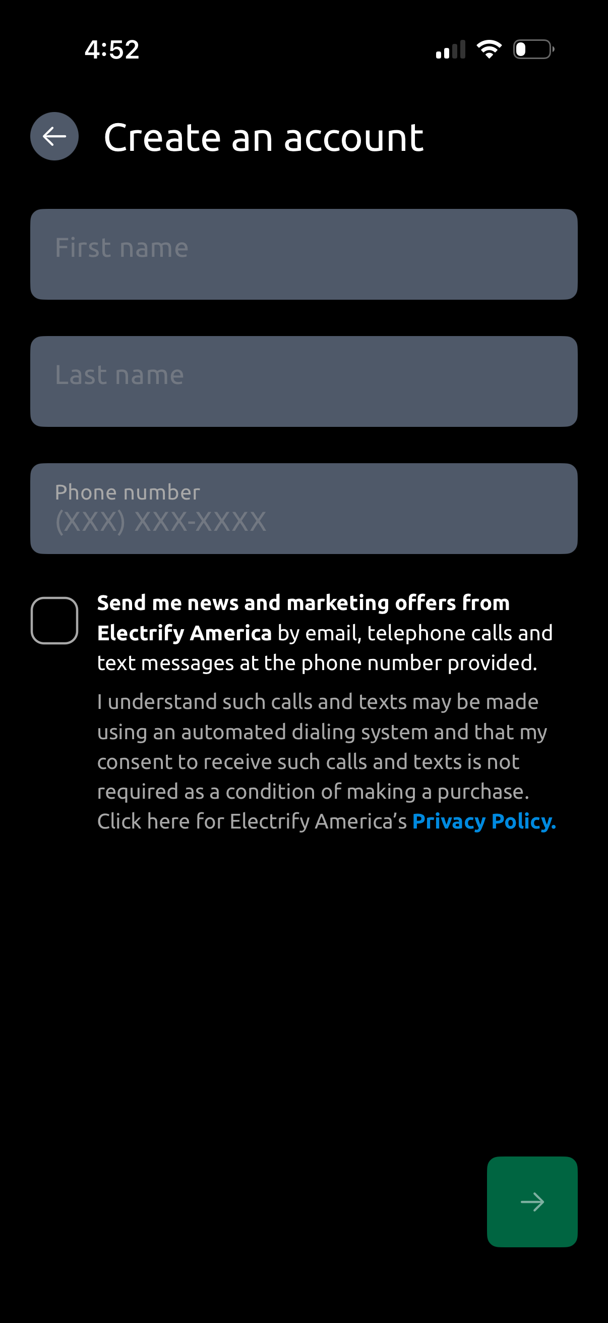 electrify-america app screenshot 11