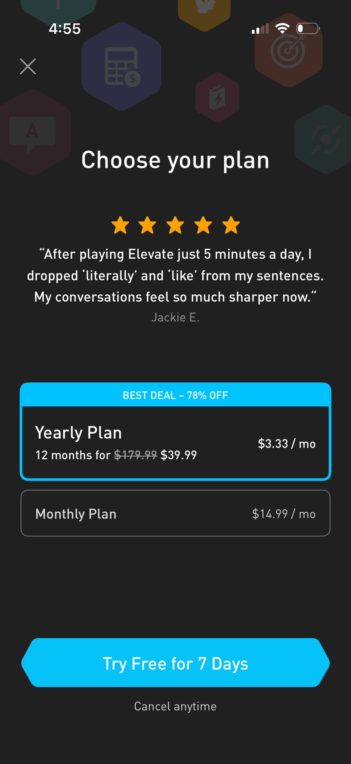 elevate app screenshot 7