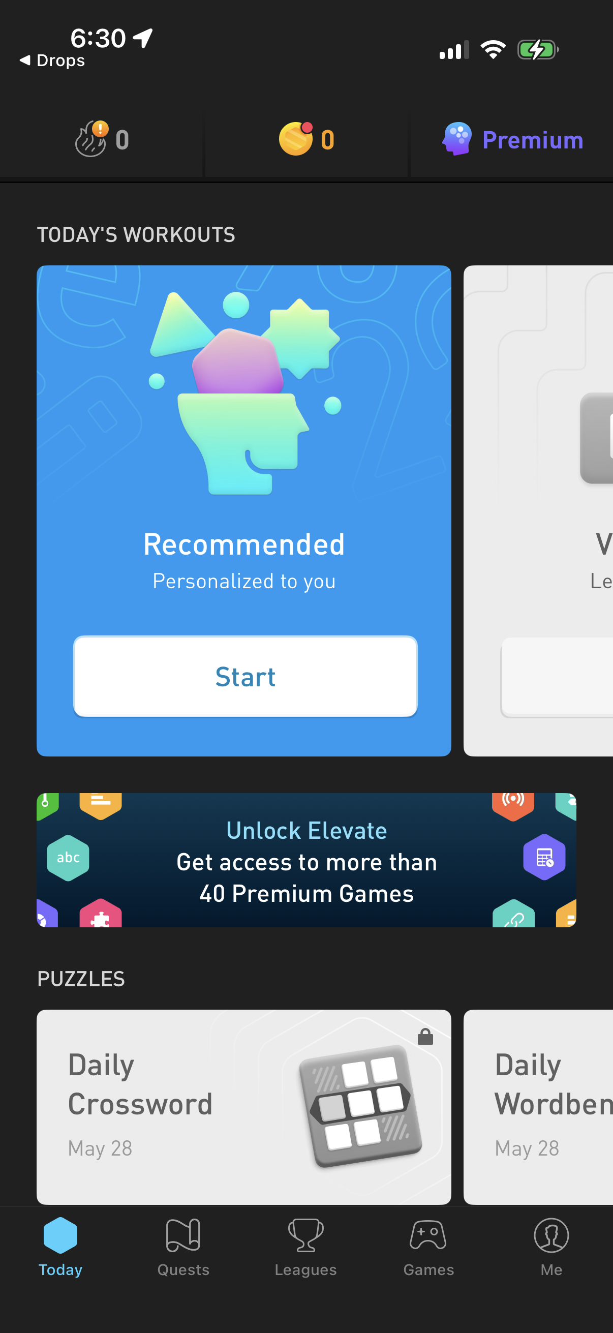 elevate app screenshot 2