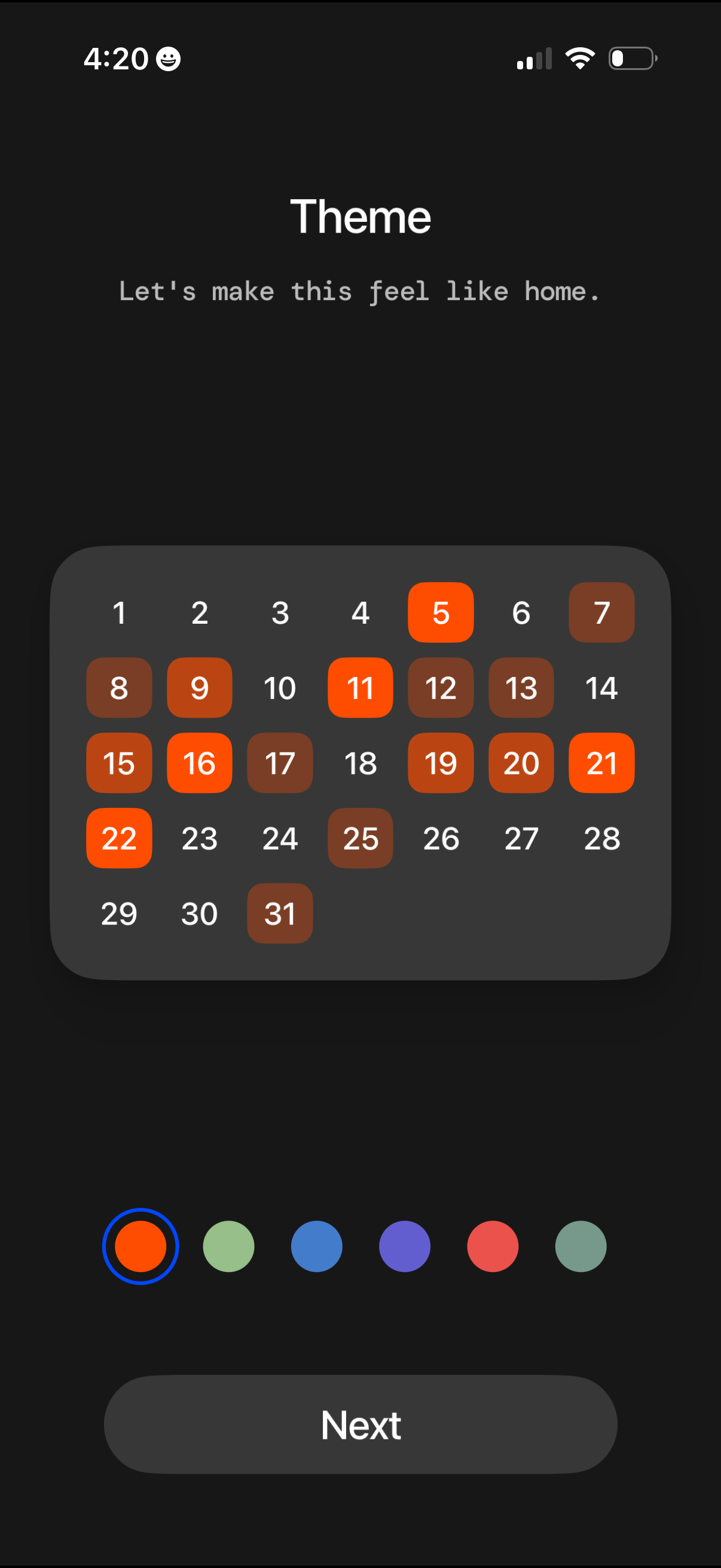 empty complete setup