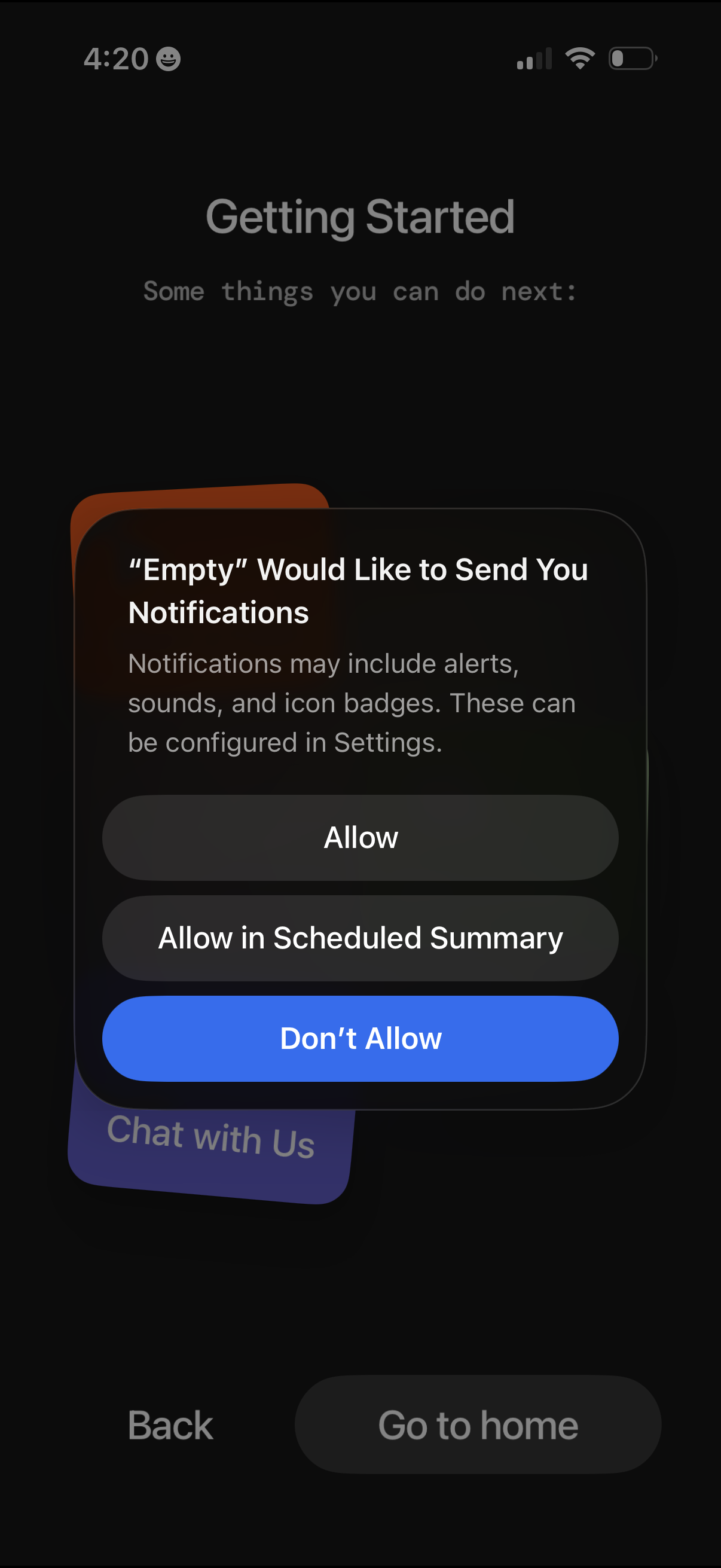 empty app screenshot 12