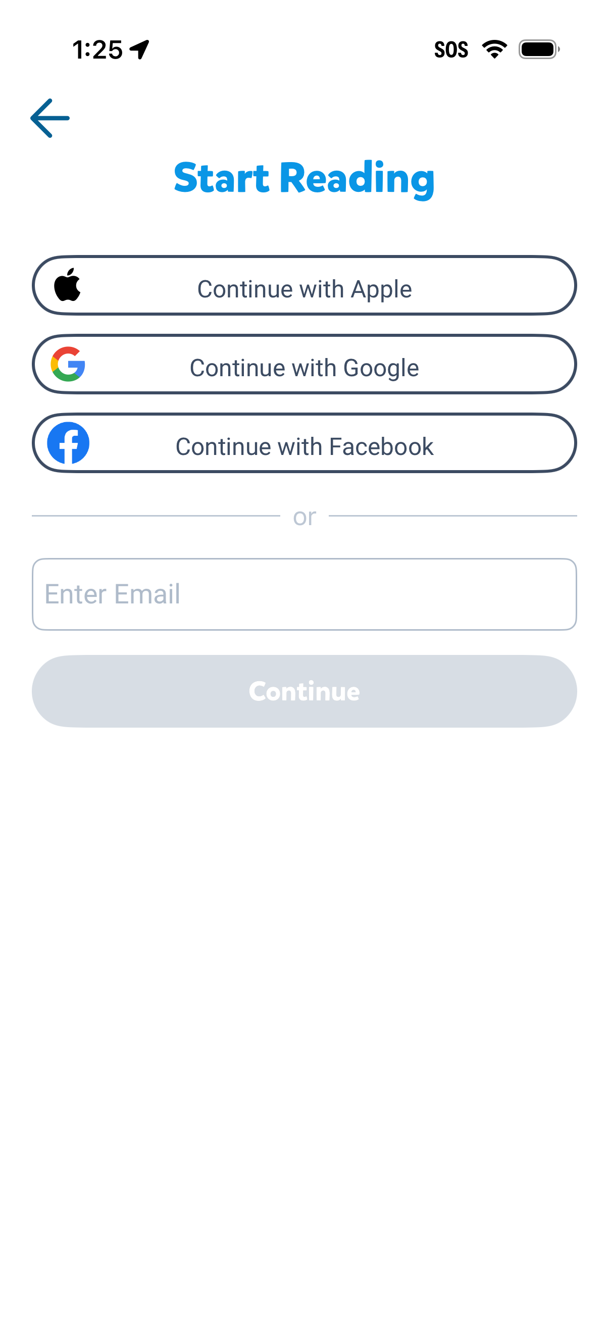 epic sign up and verify