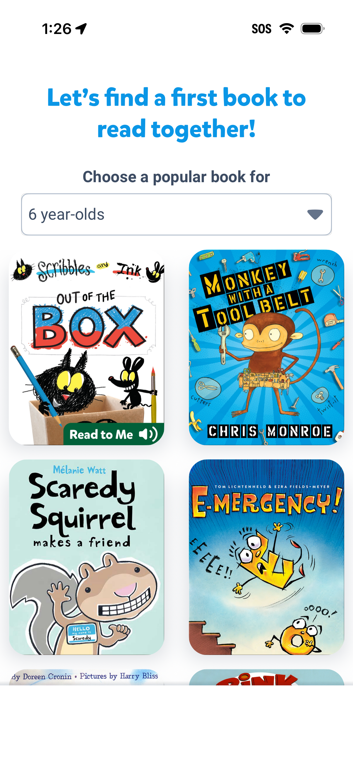 epic pick first book