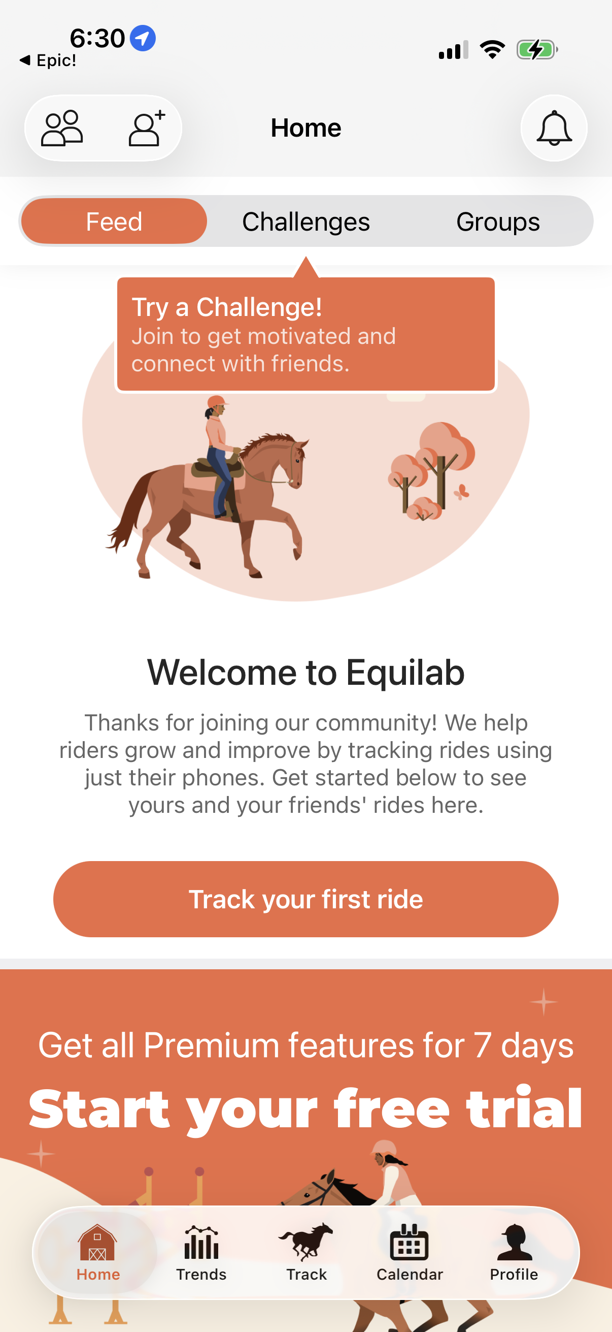 equilab app screenshot 2