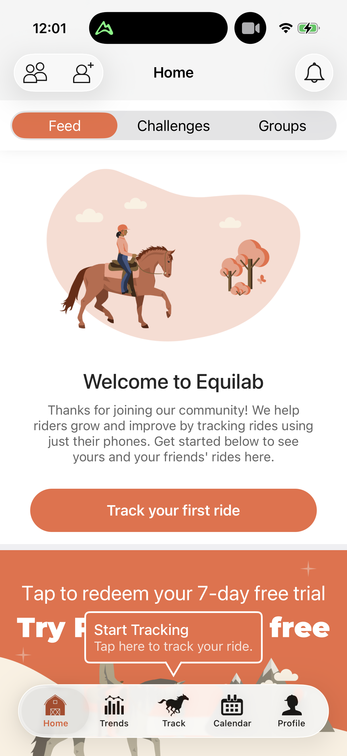 Step 1 of equilab Main_tabs