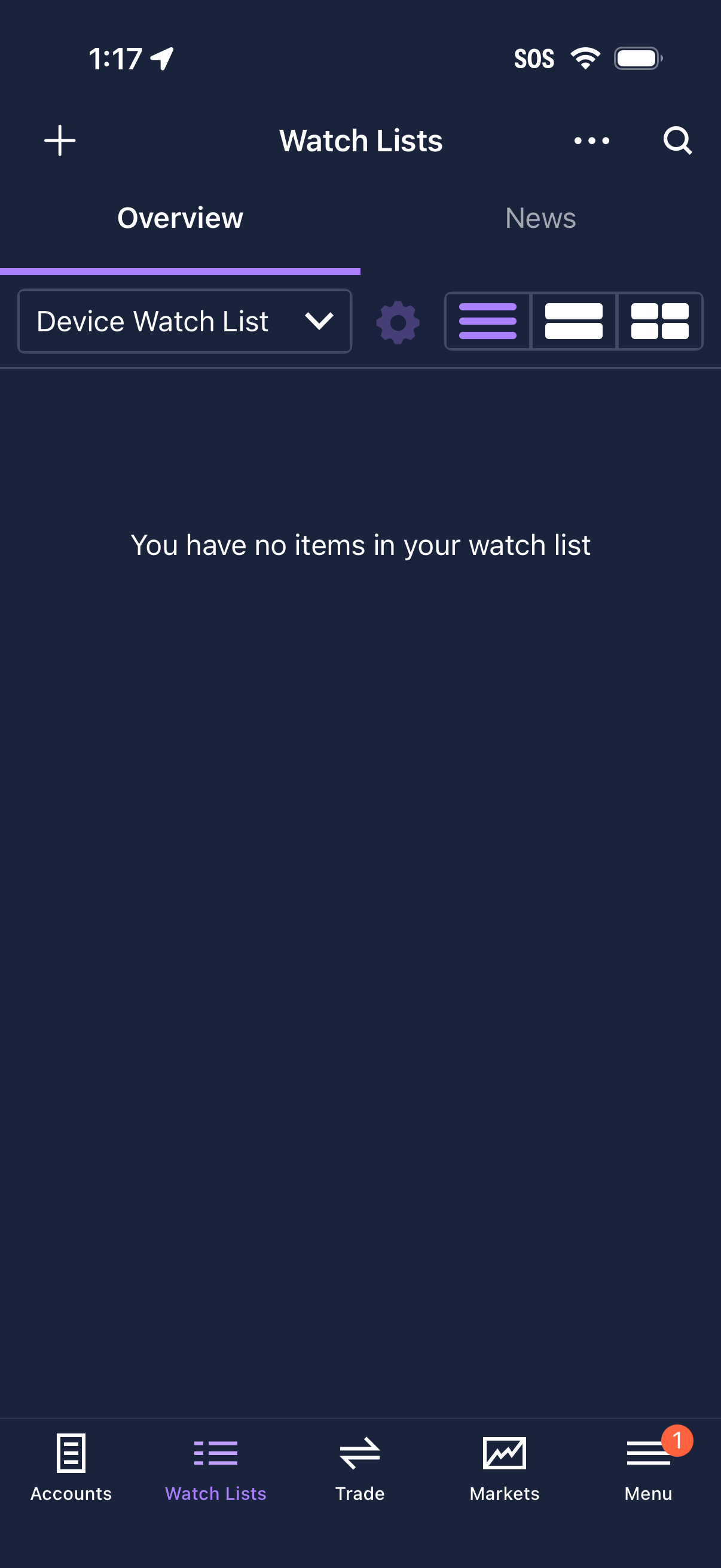 etrade app screenshot 19