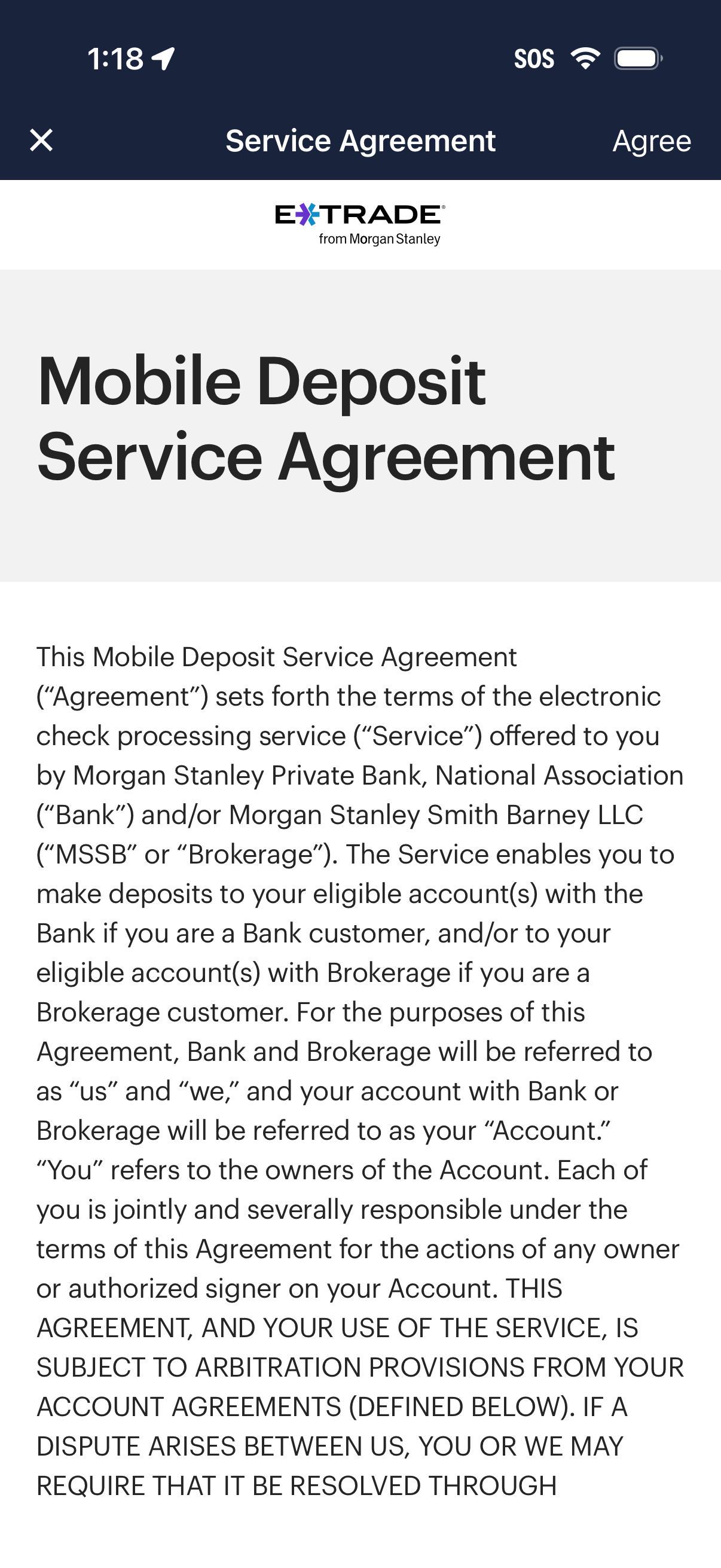 etrade app screenshot 14