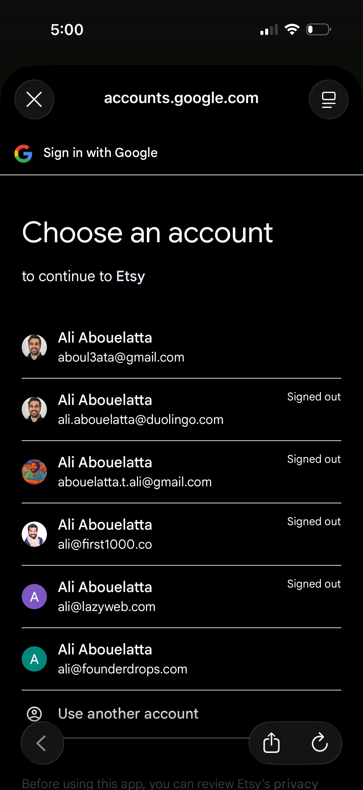 etsy app screenshot 3