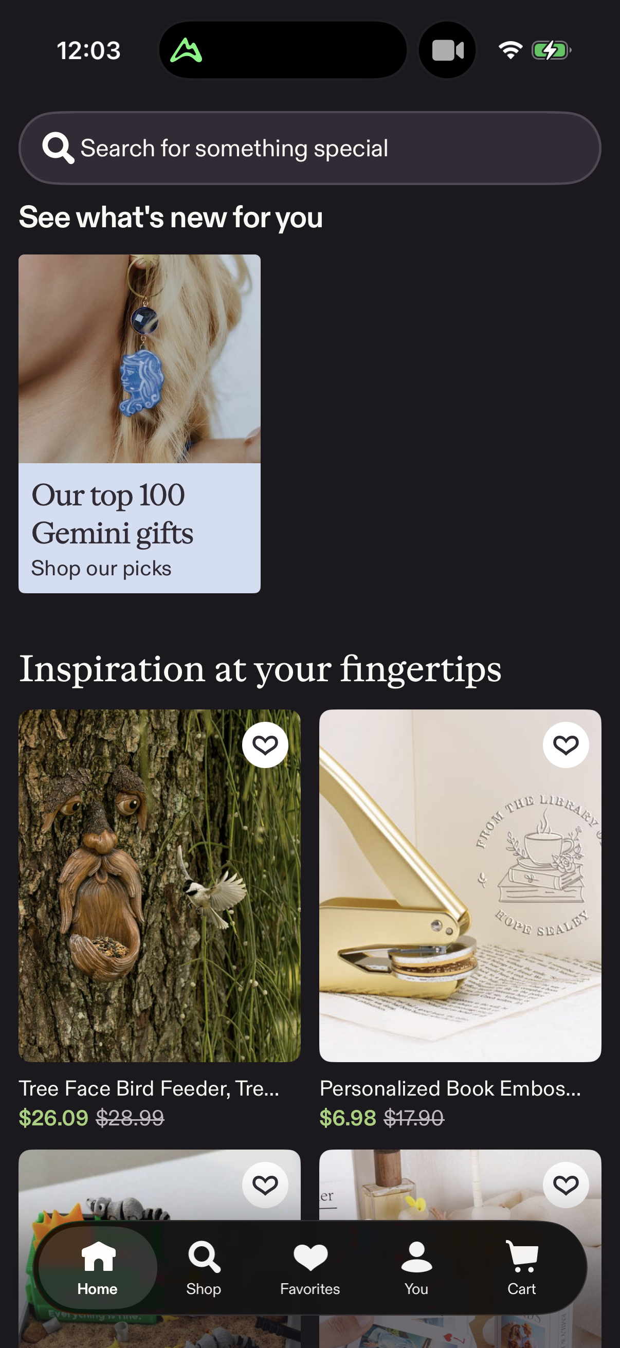 Step 1 of etsy Main_tabs