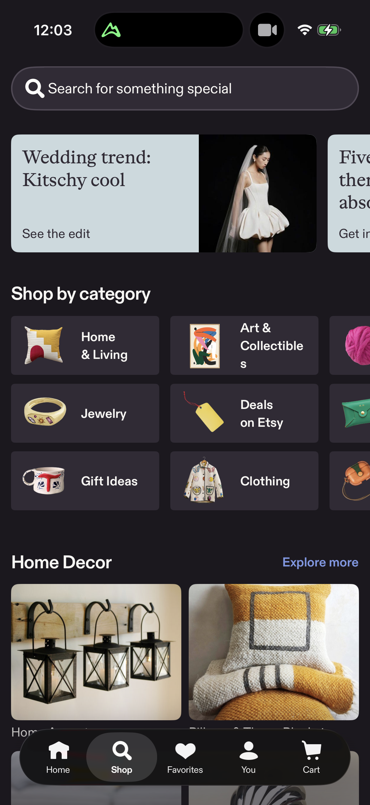Step 2 of etsy Main_tabs