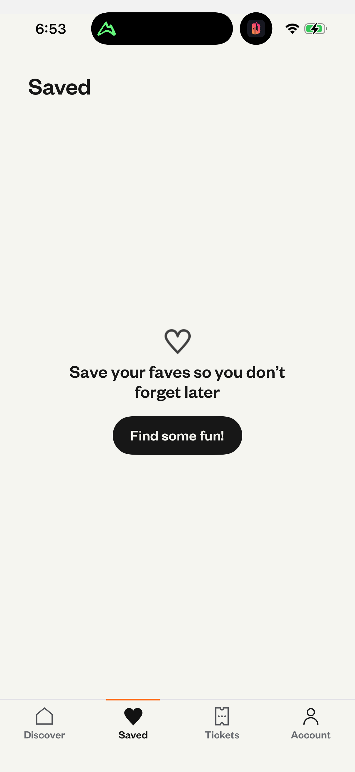 eventbrite screen