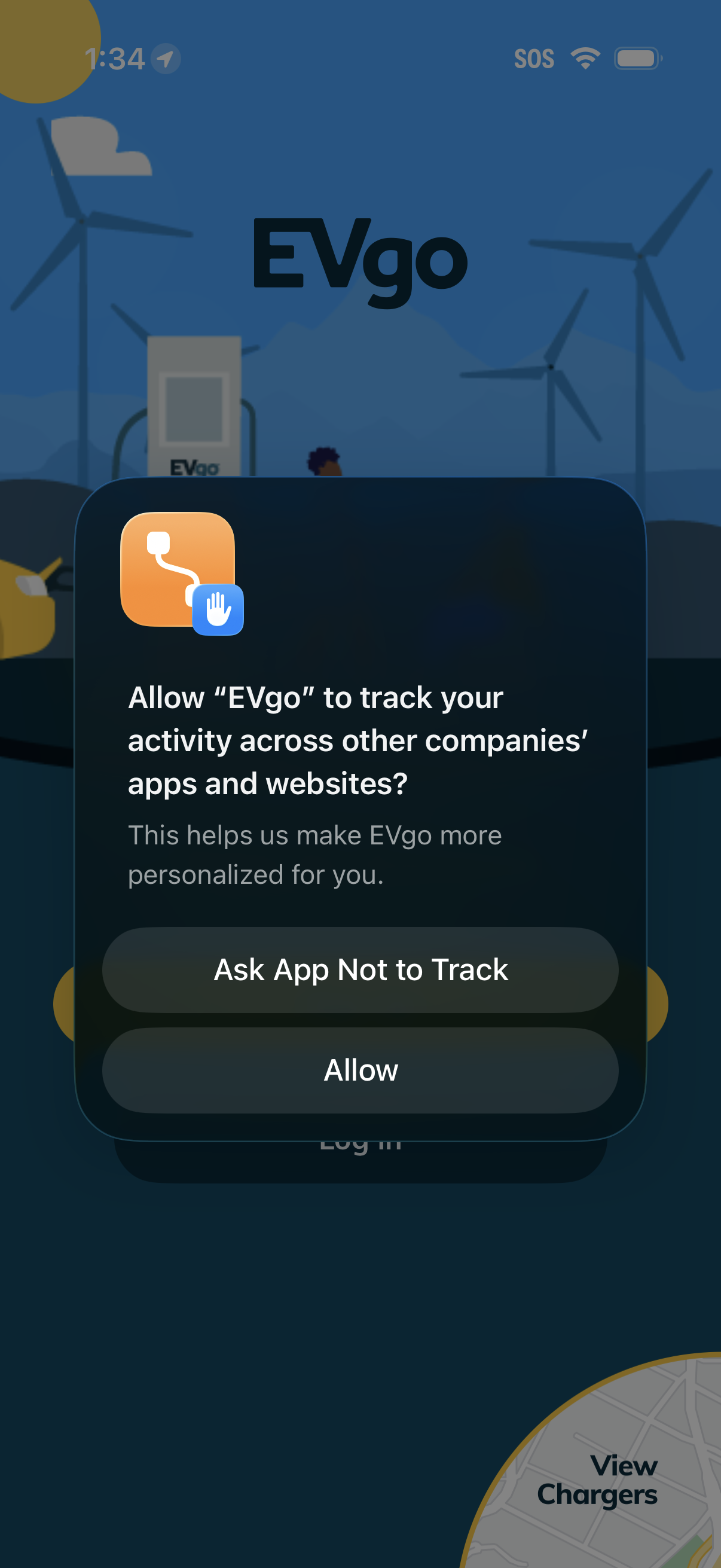EVgo app screenshot 28