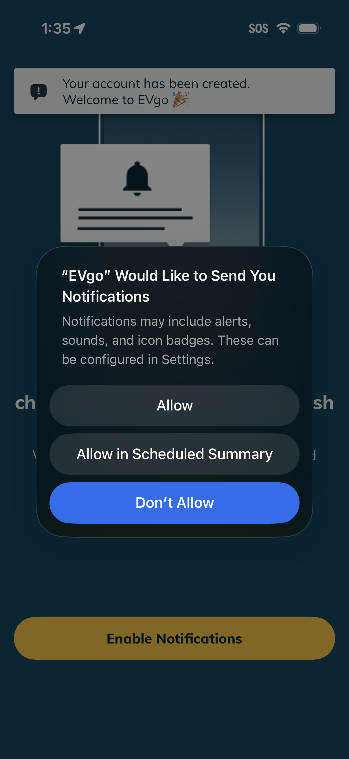 EVgo app screenshot 20