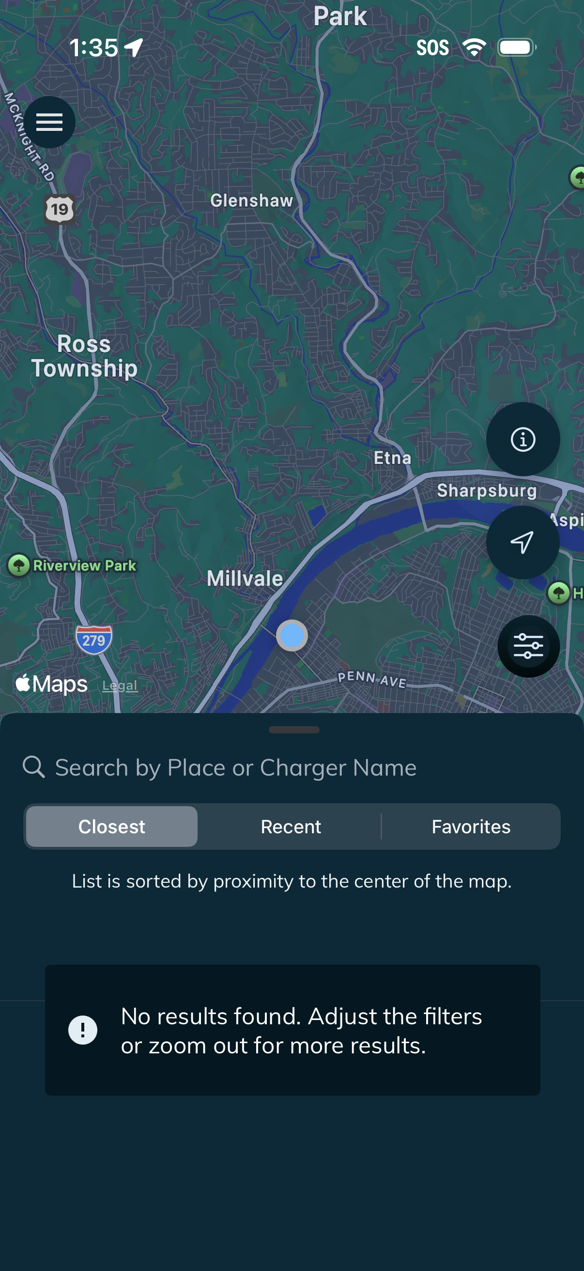 EVgo app screenshot 19