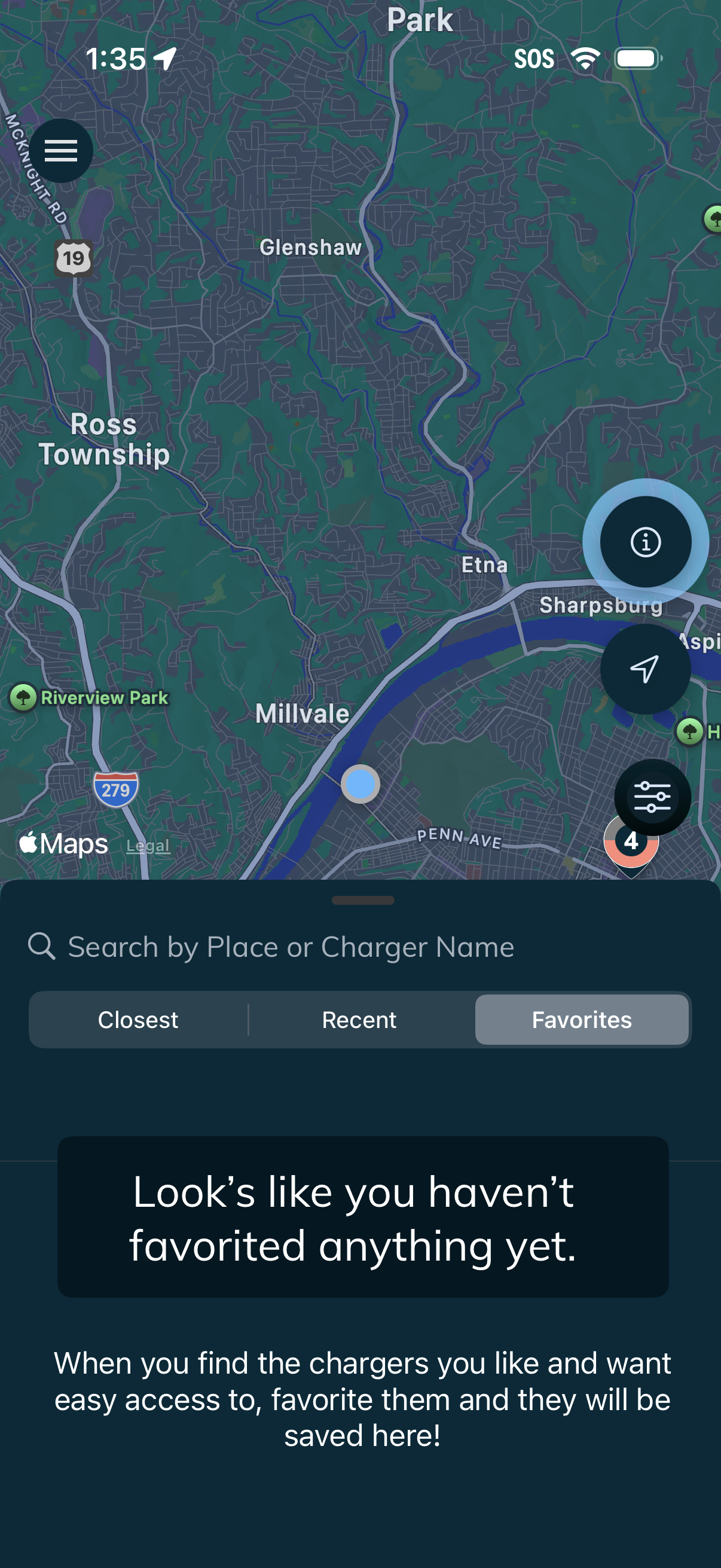 EVgo app screenshot 17