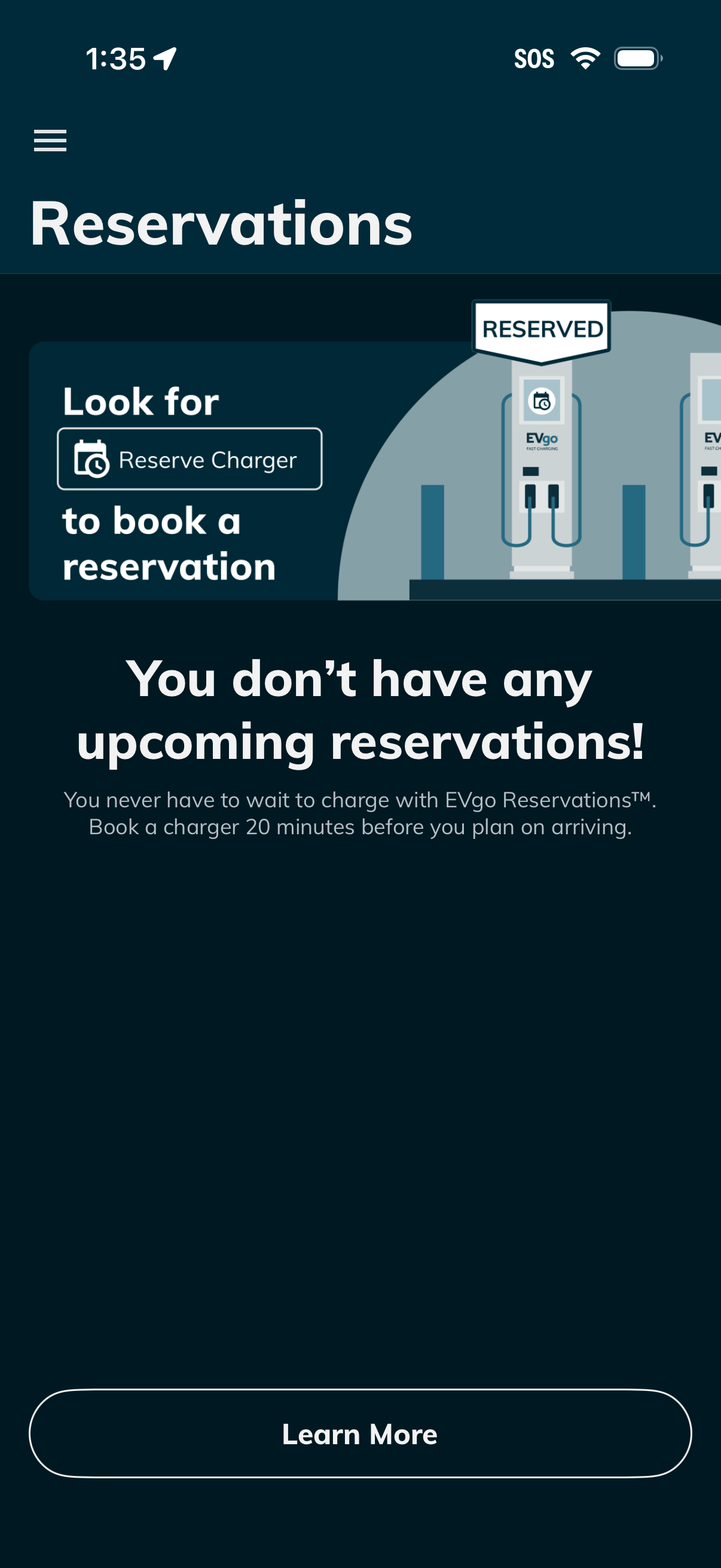 EVgo app screenshot 12
