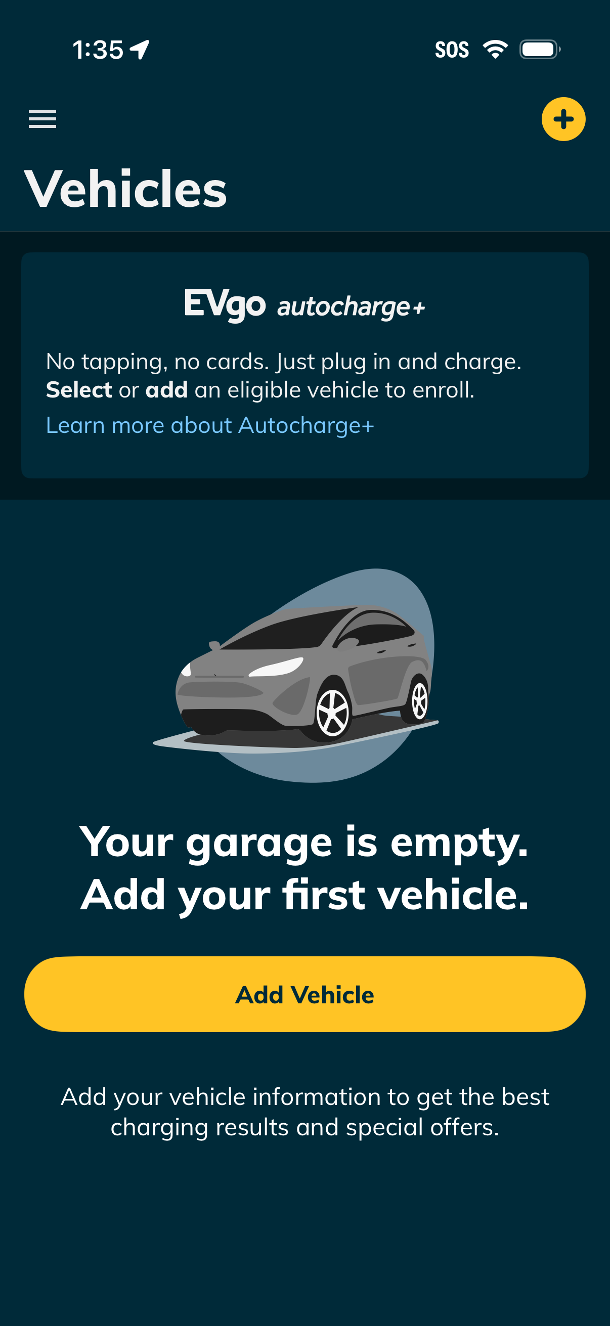 EVgo app screenshot 10