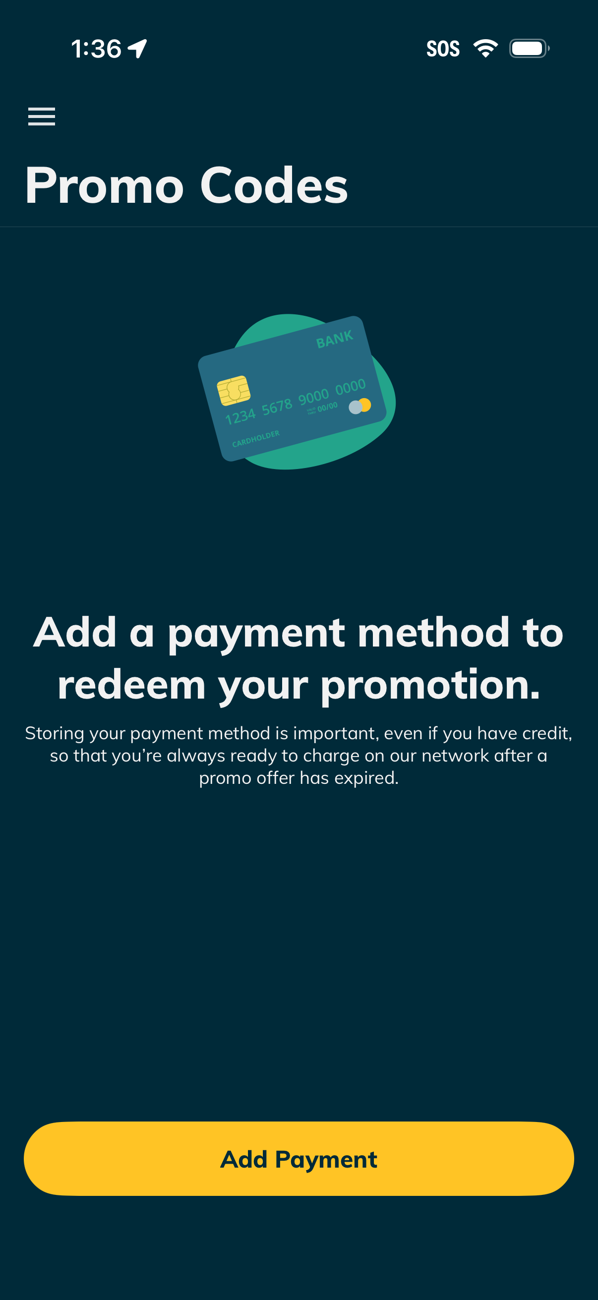 EVgo app screenshot 4