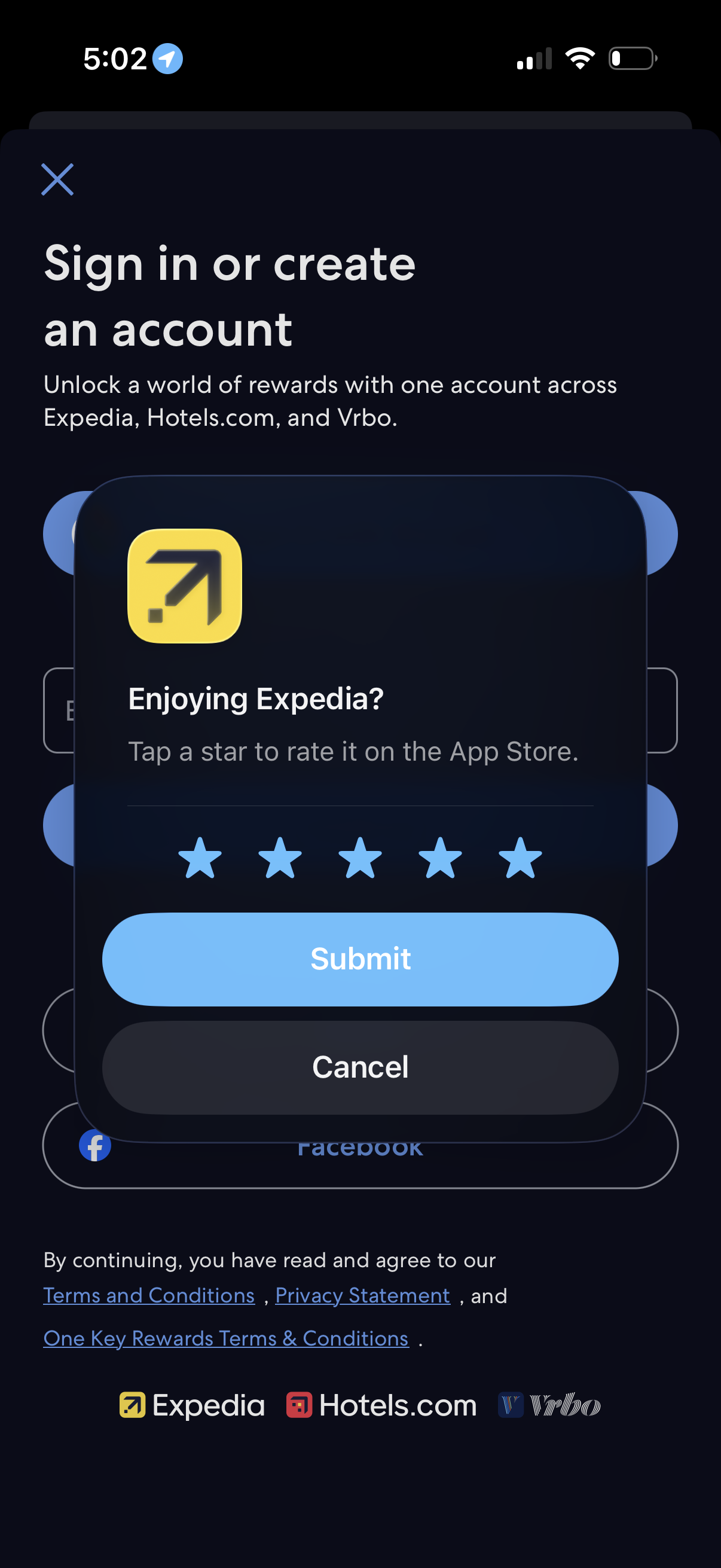 expedia app screenshot 9