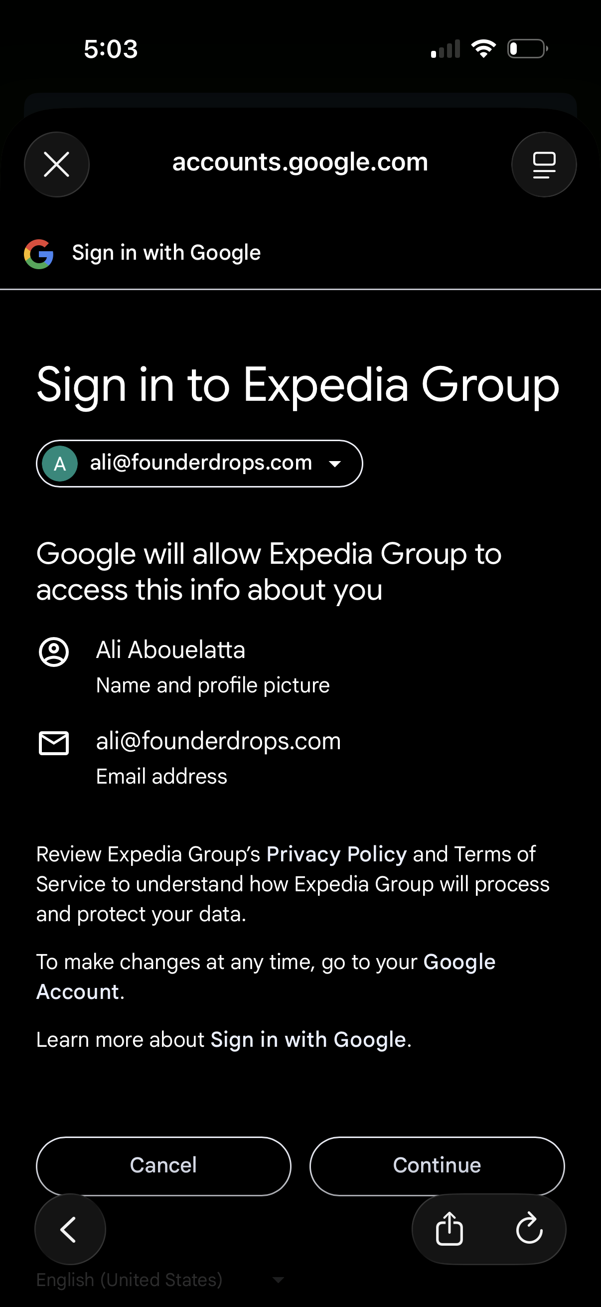 expedia app screenshot 6