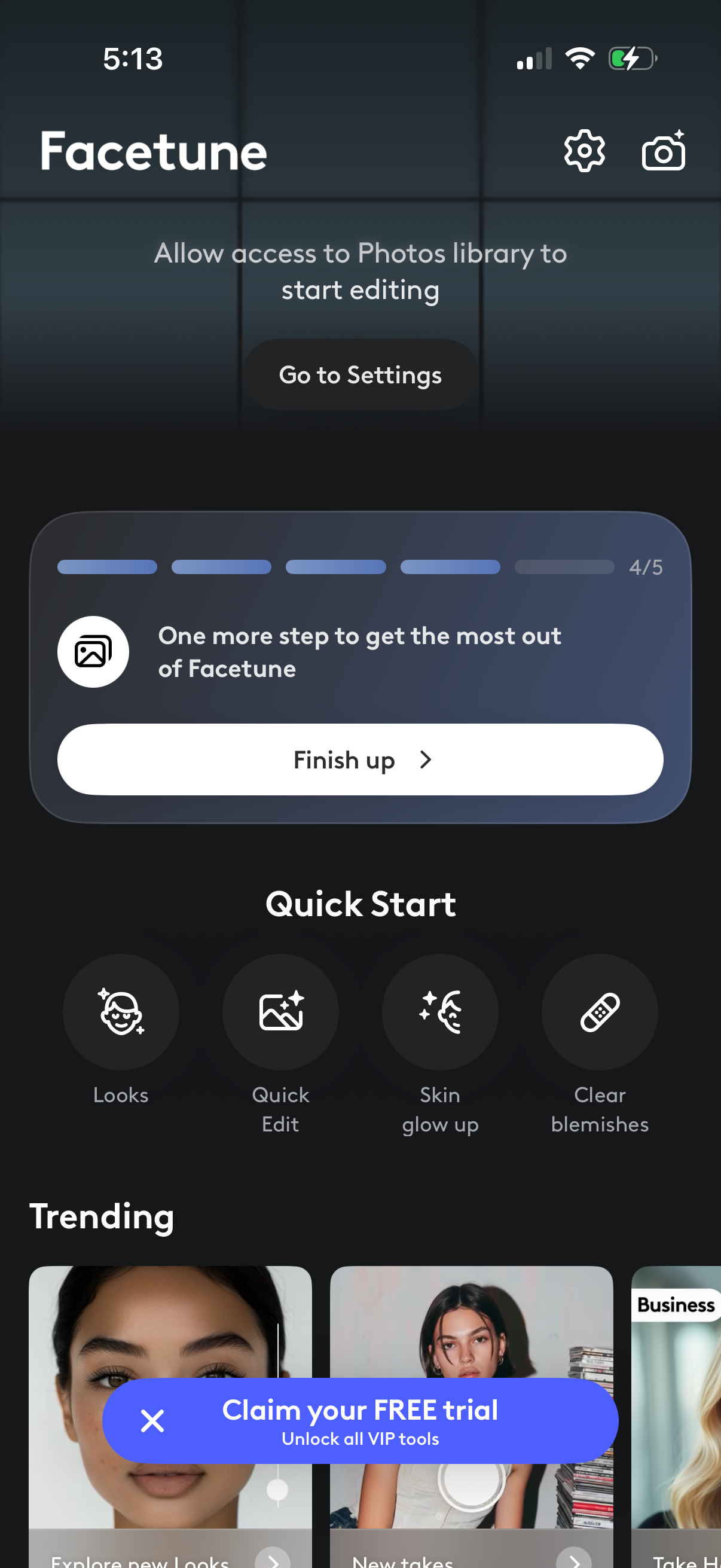 facetune app screenshot 1