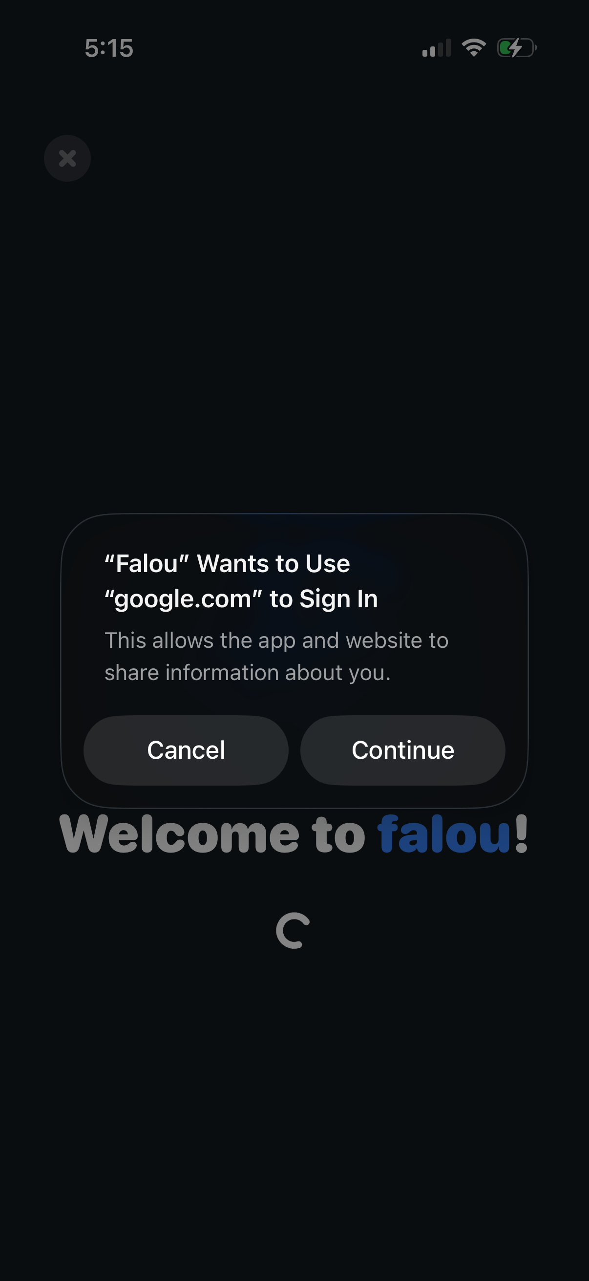 falou app screenshot 2