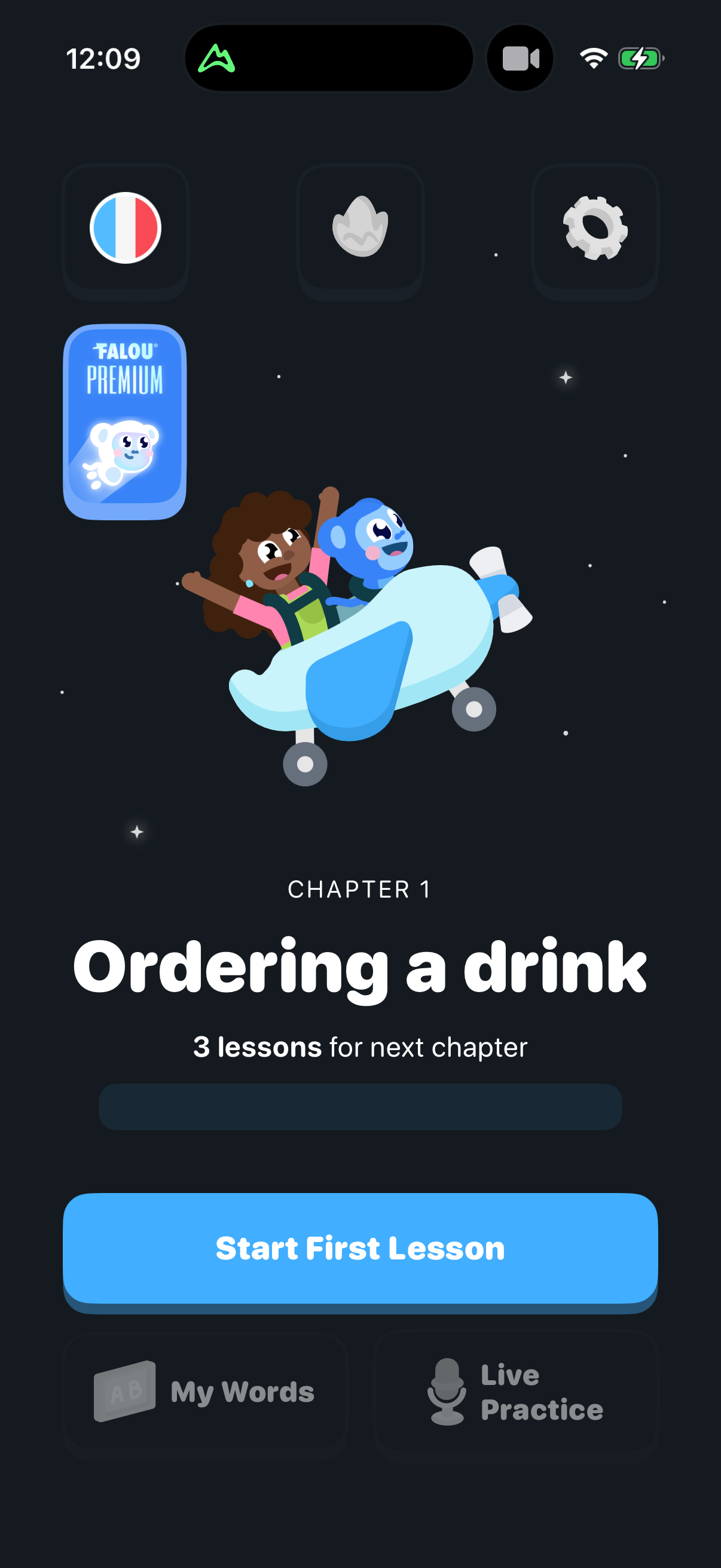 Step 1 of falou Main_tabs