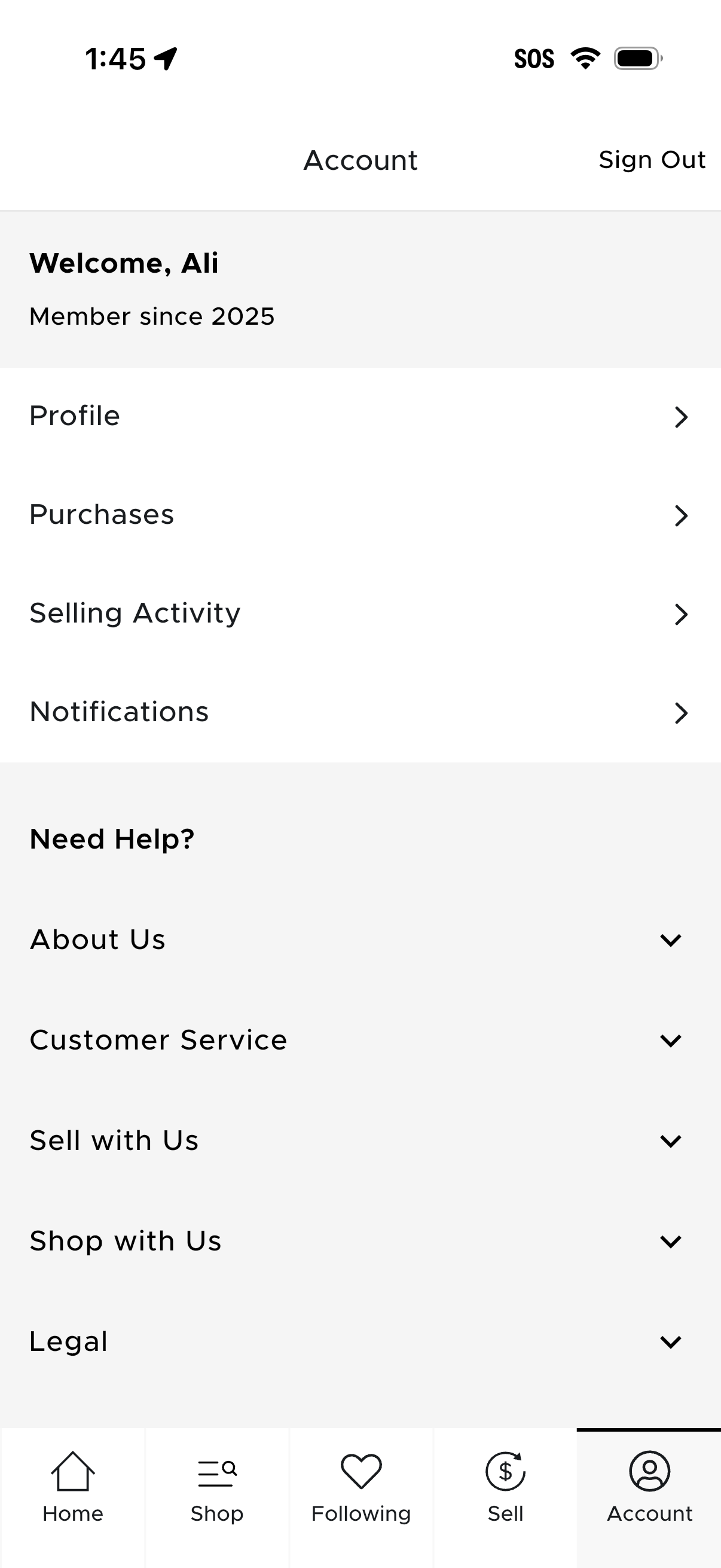 fashionphile app screenshot 6