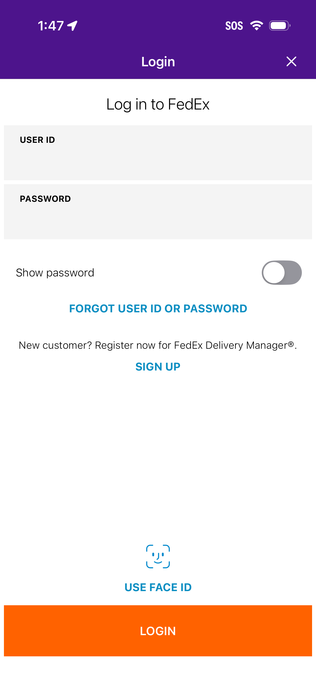 fedex app screenshot 15