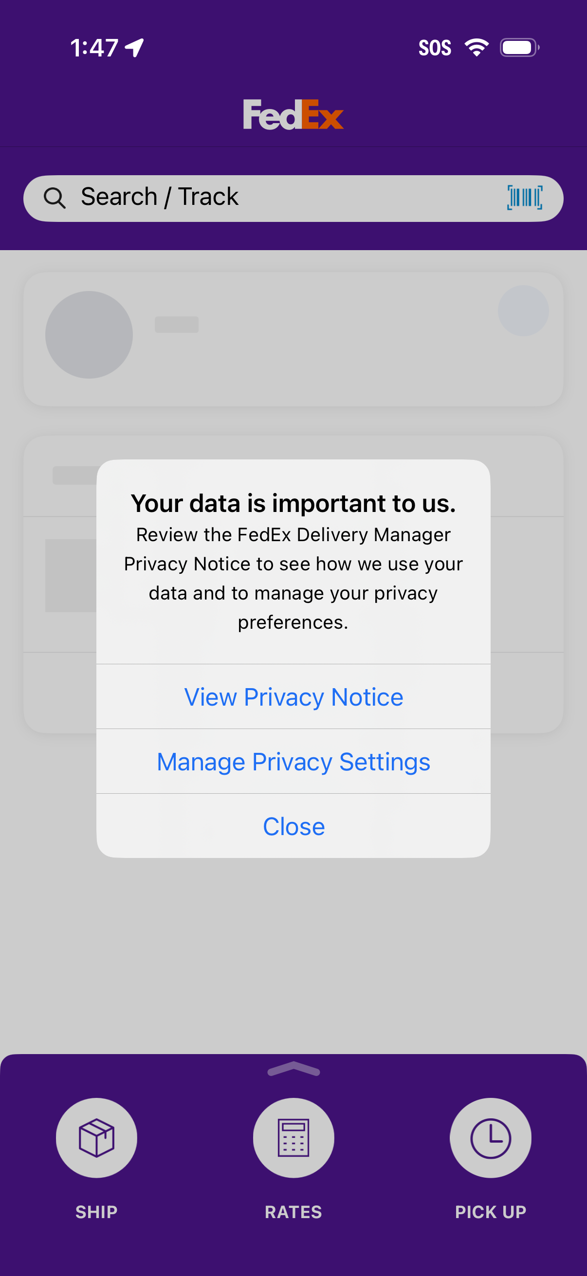 fedex app screenshot 14