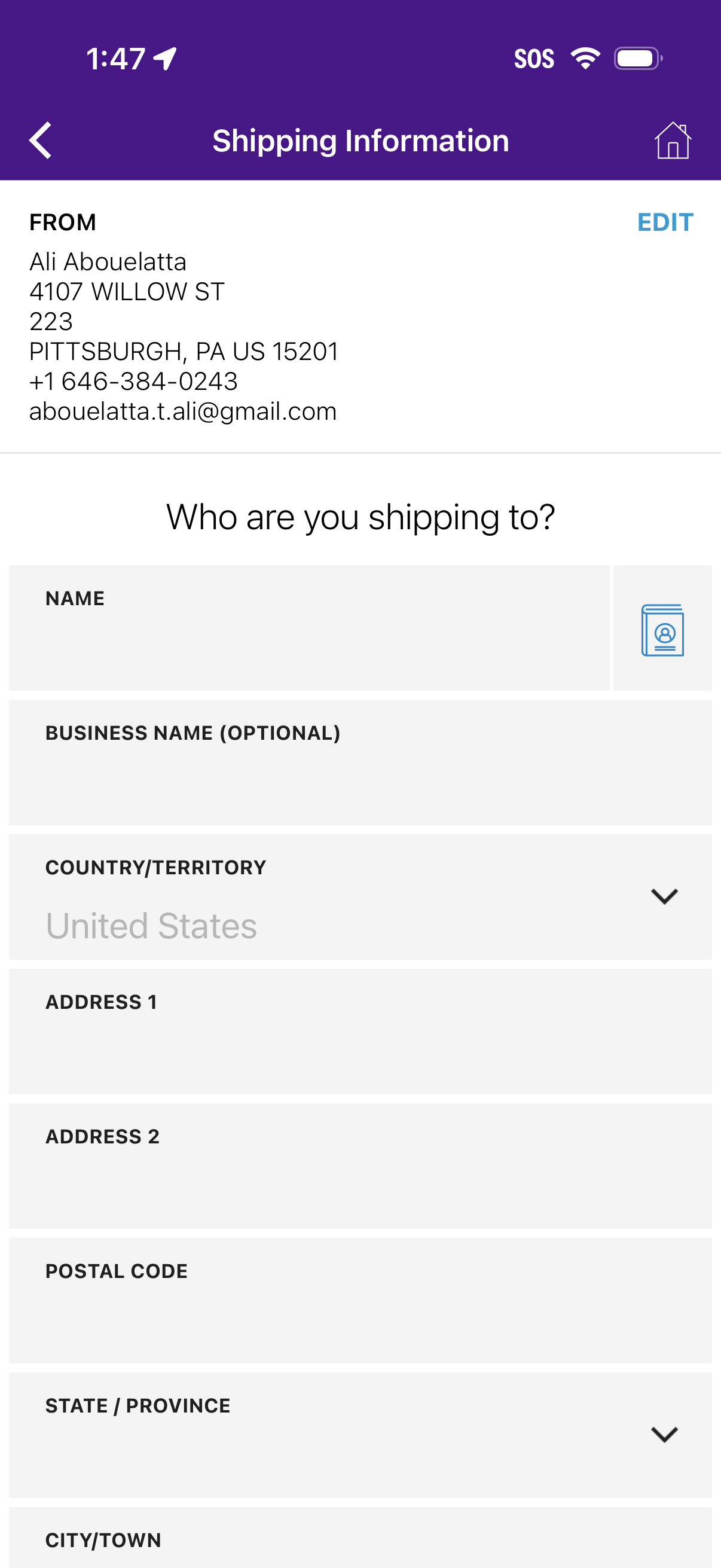 fedex app screenshot 8