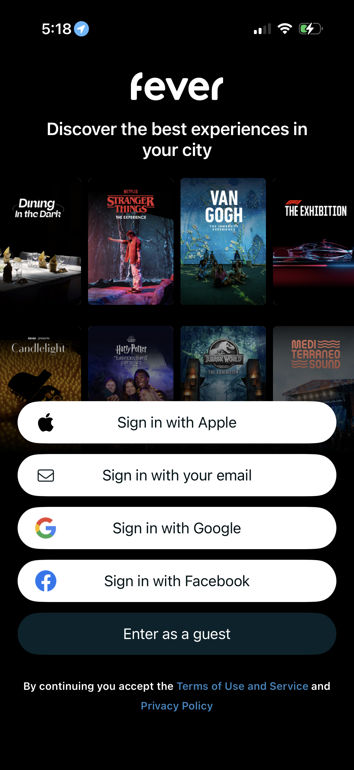 fever app screenshot 4