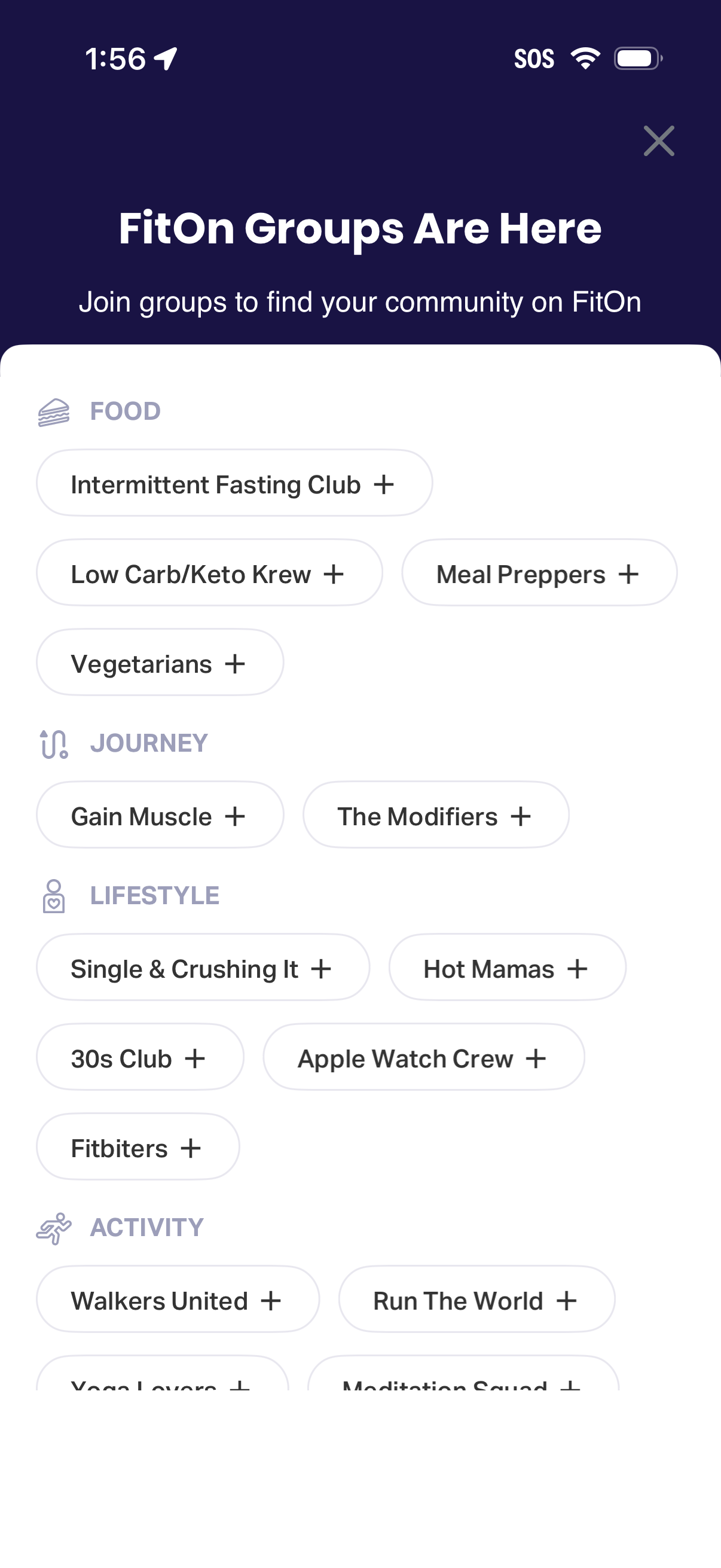 fiton app screenshot 1