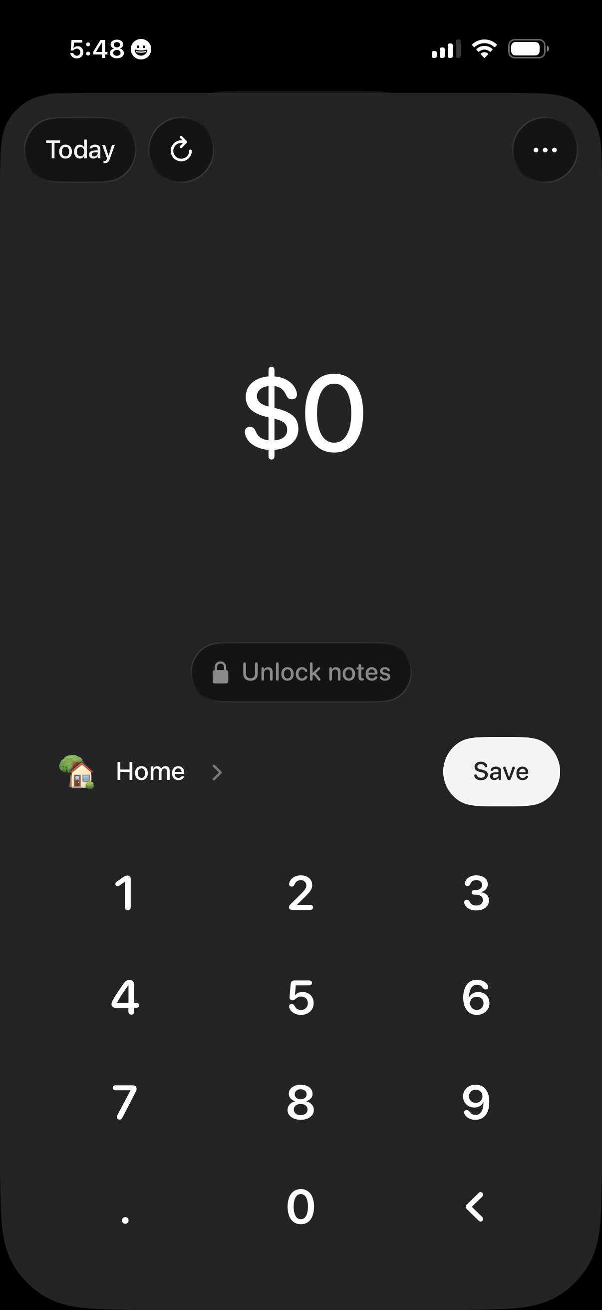 fivecents add transaction