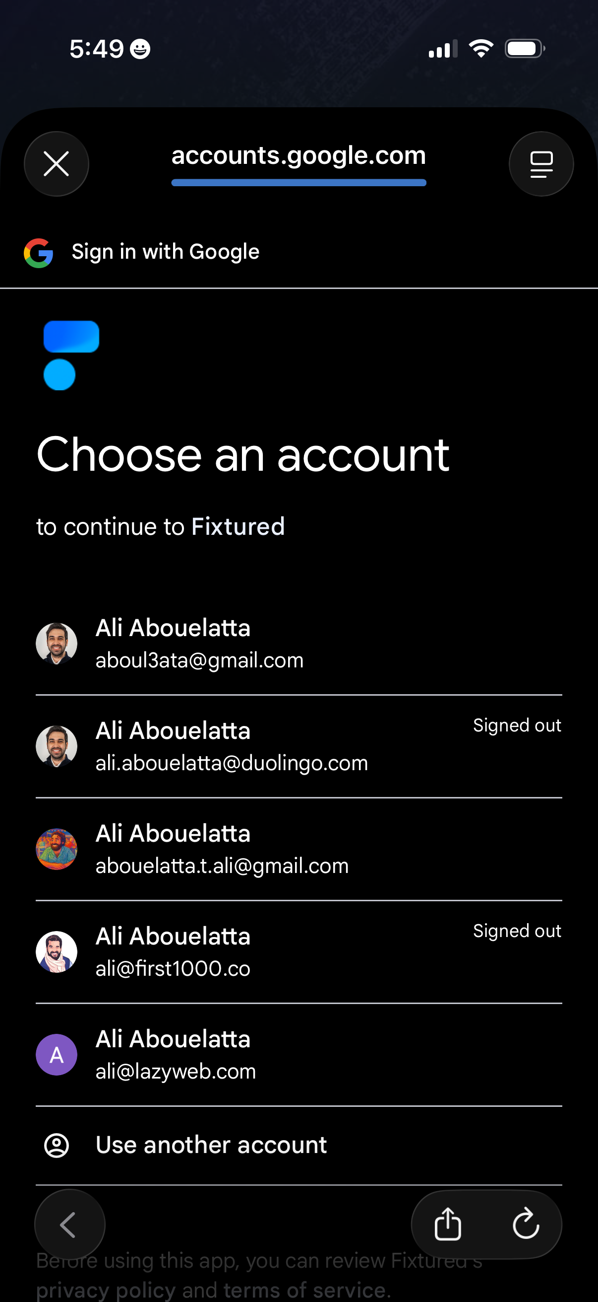 fixtured app screenshot 87