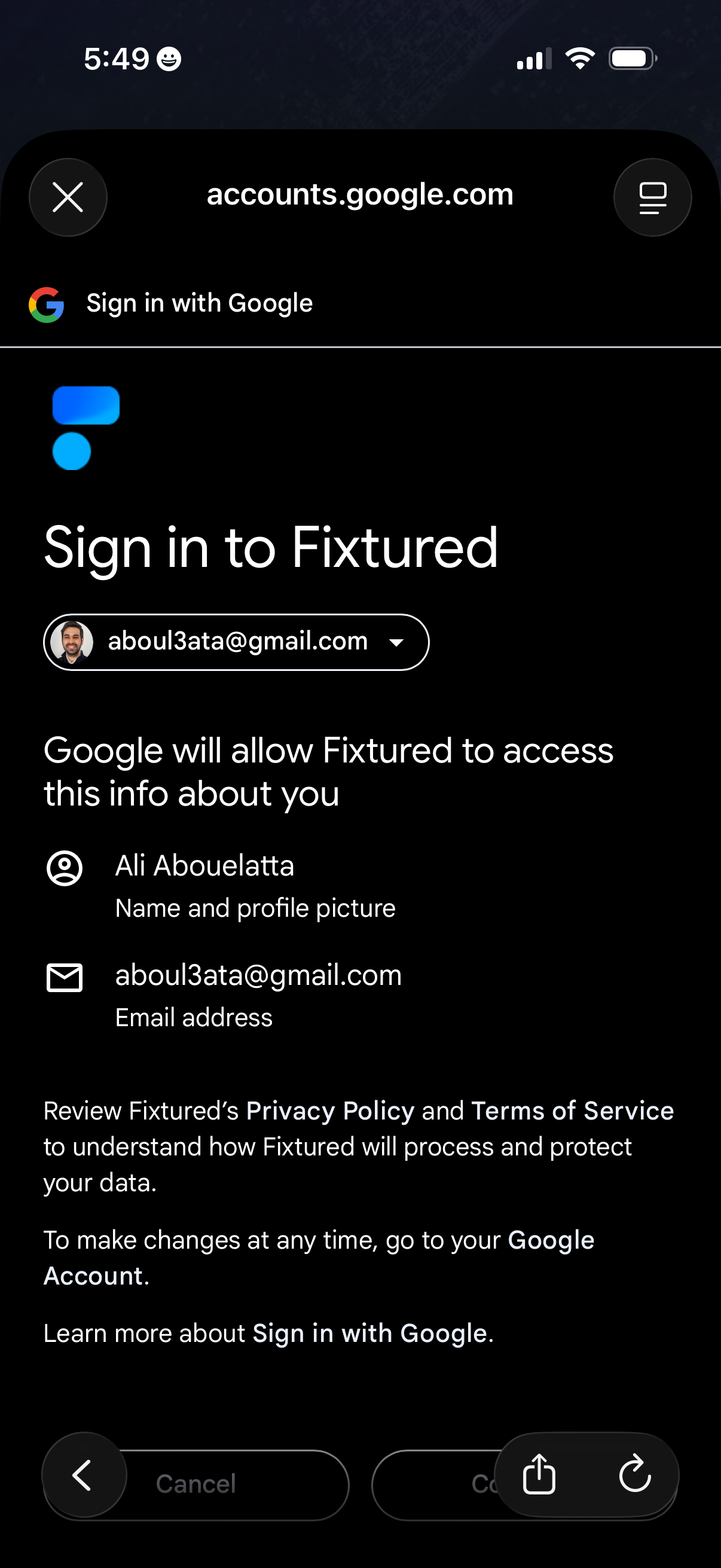 fixtured app screenshot 86