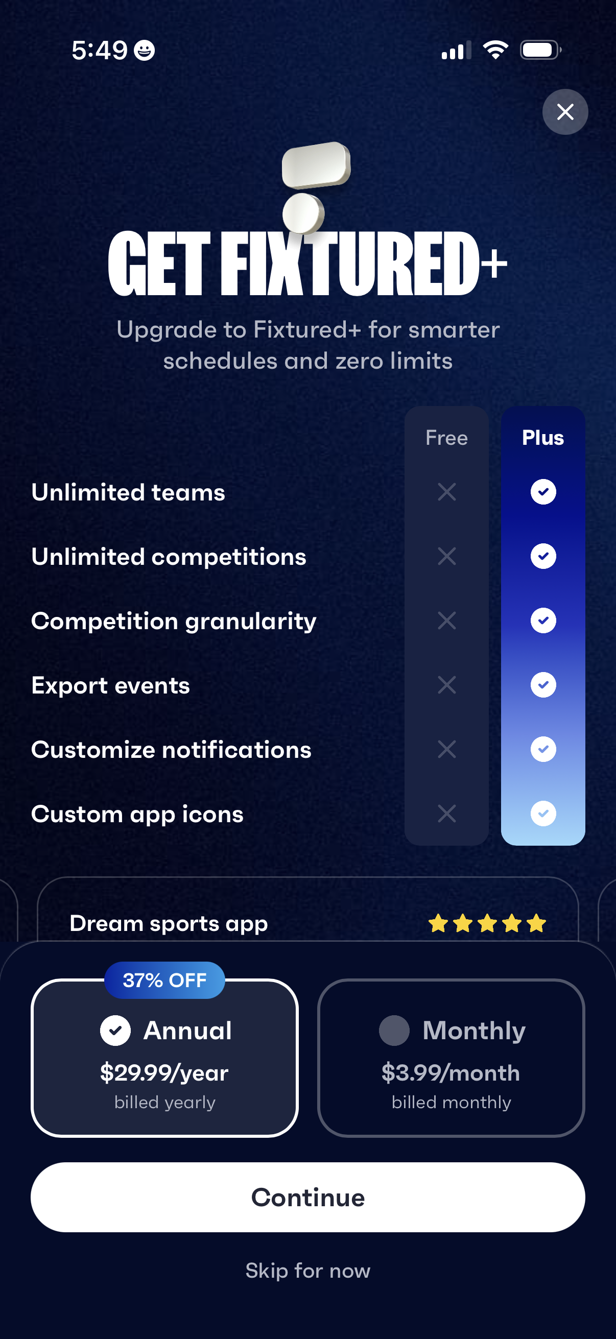 fixtured app screenshot 79