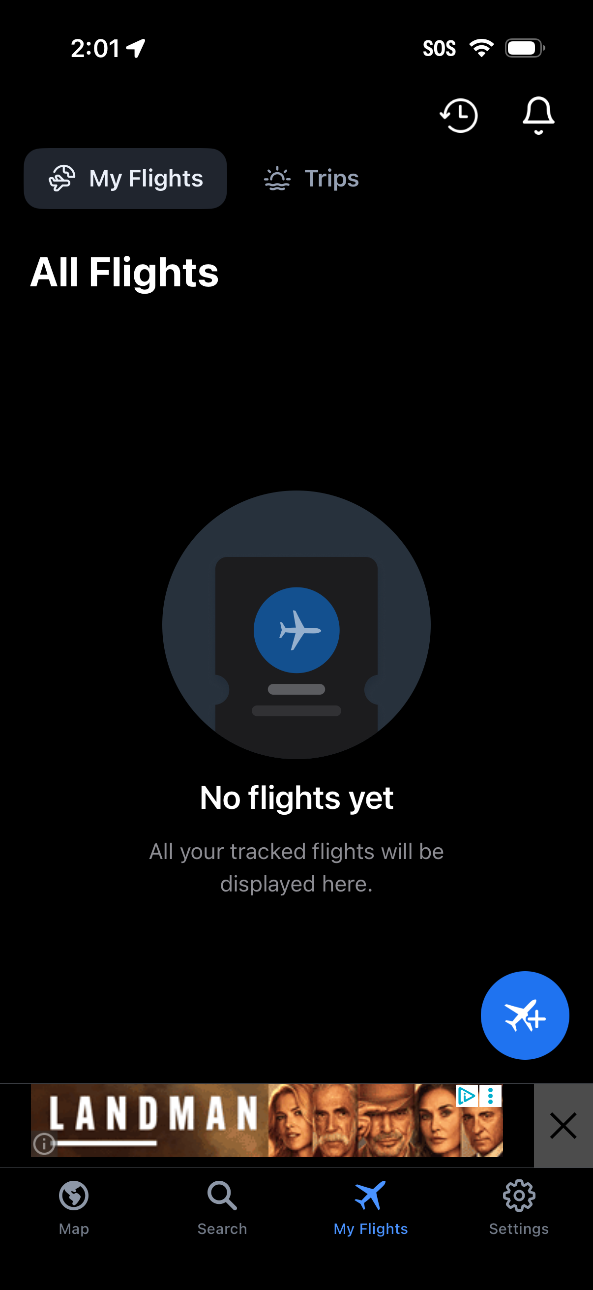 flight-tracker app screenshot 2