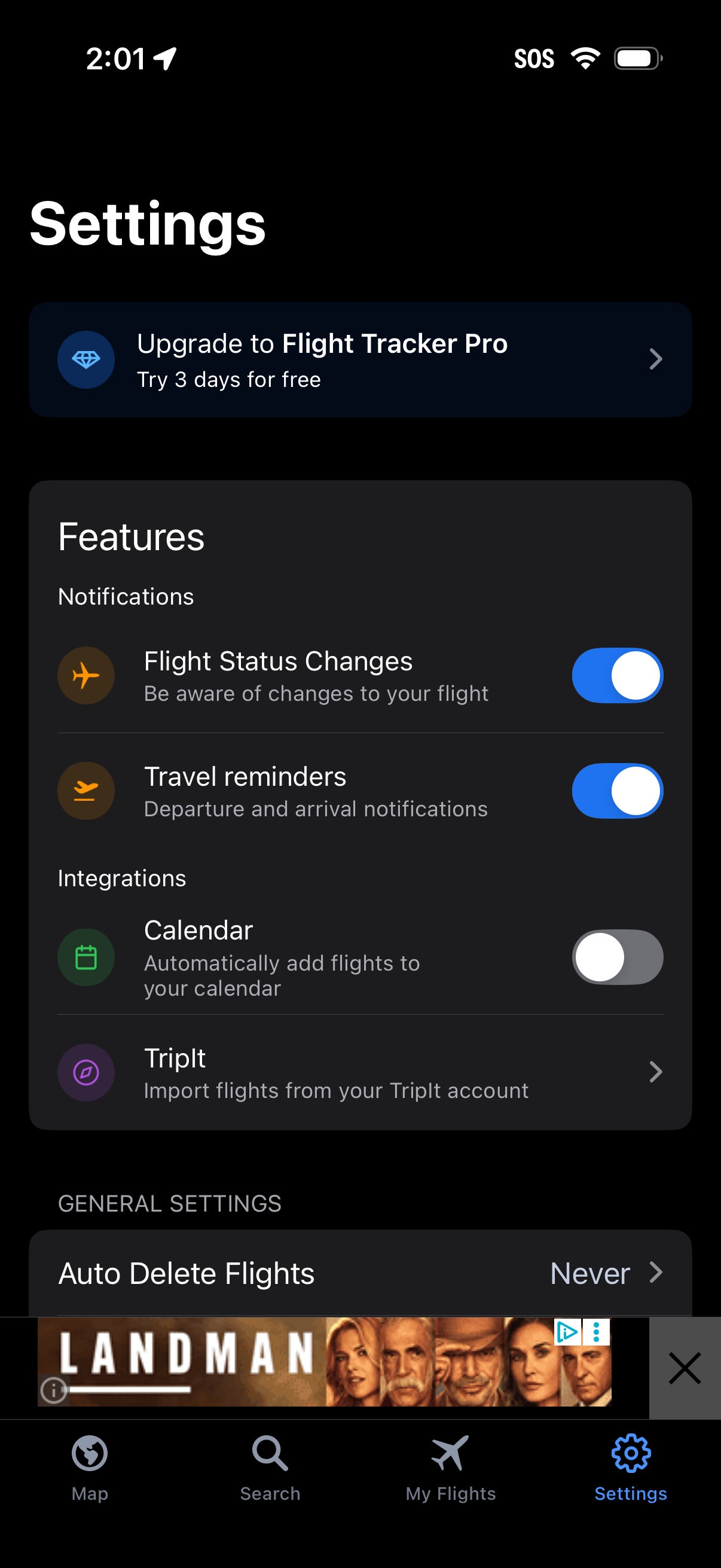 flight-tracker app screenshot 1