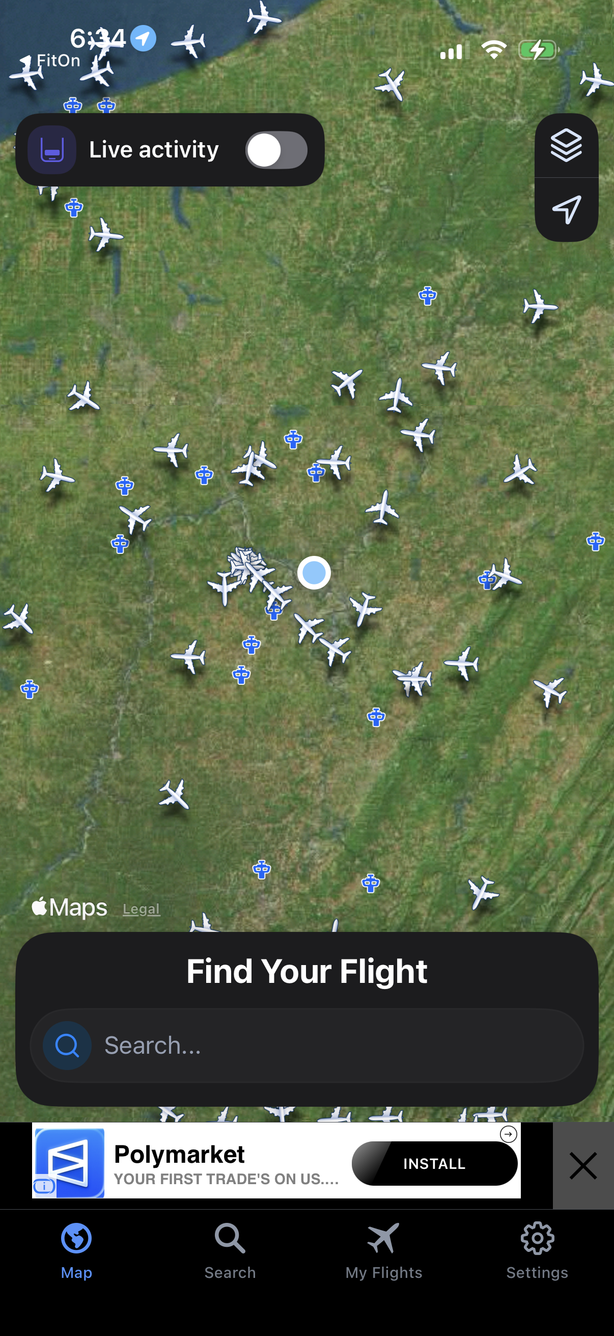flight-tracker search flights by route