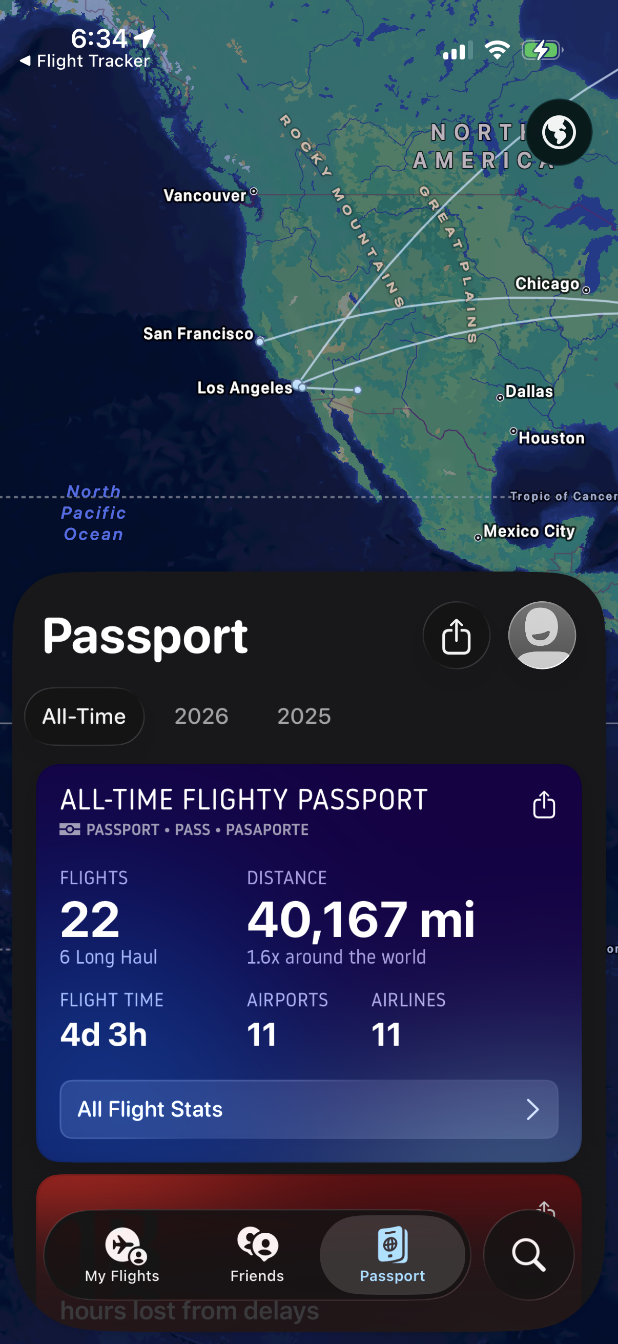 flighty app screenshot 2