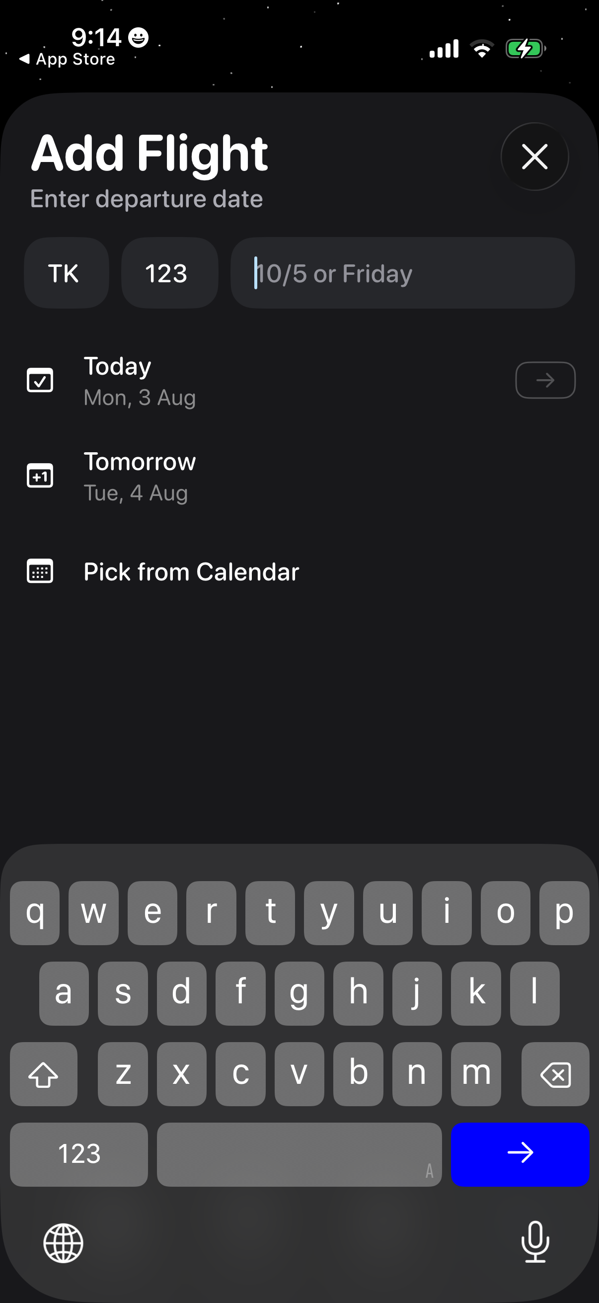 Flighty app screenshot 3
