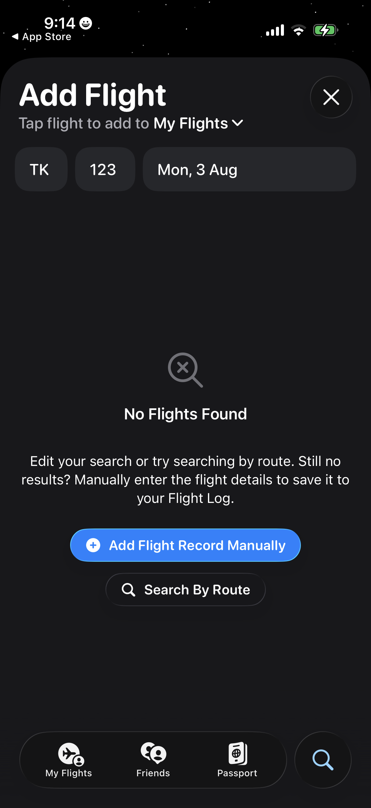 flighty screen