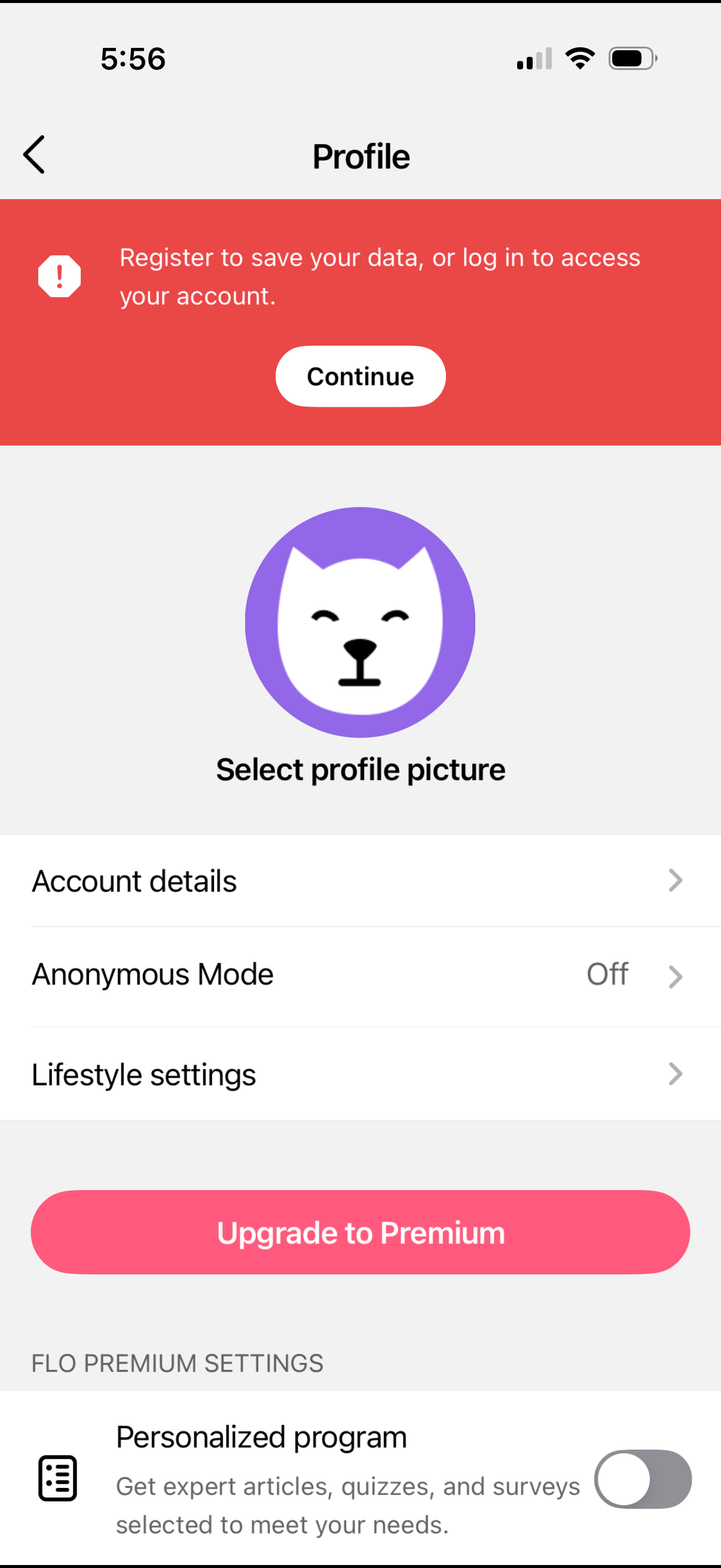 flo app screenshot 6