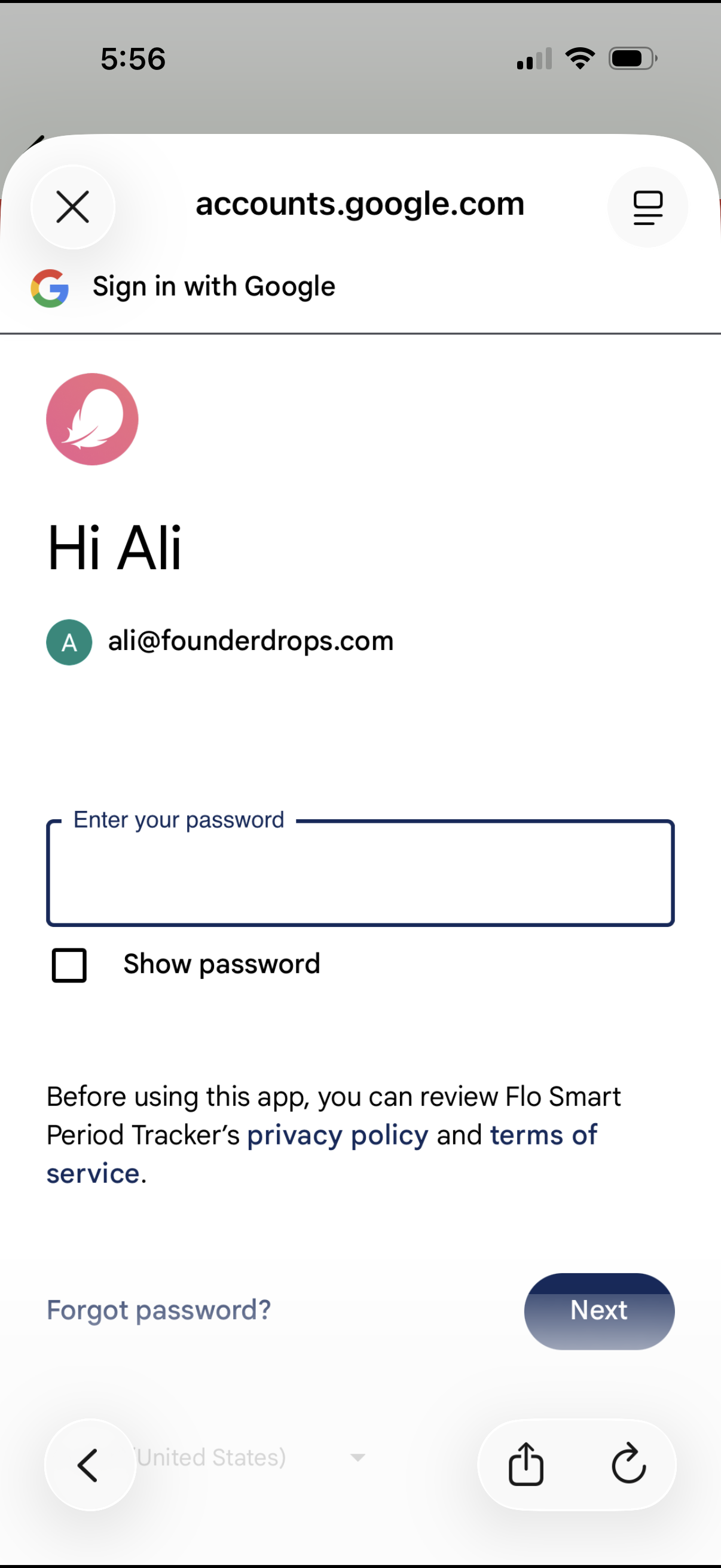 flo app screenshot 3