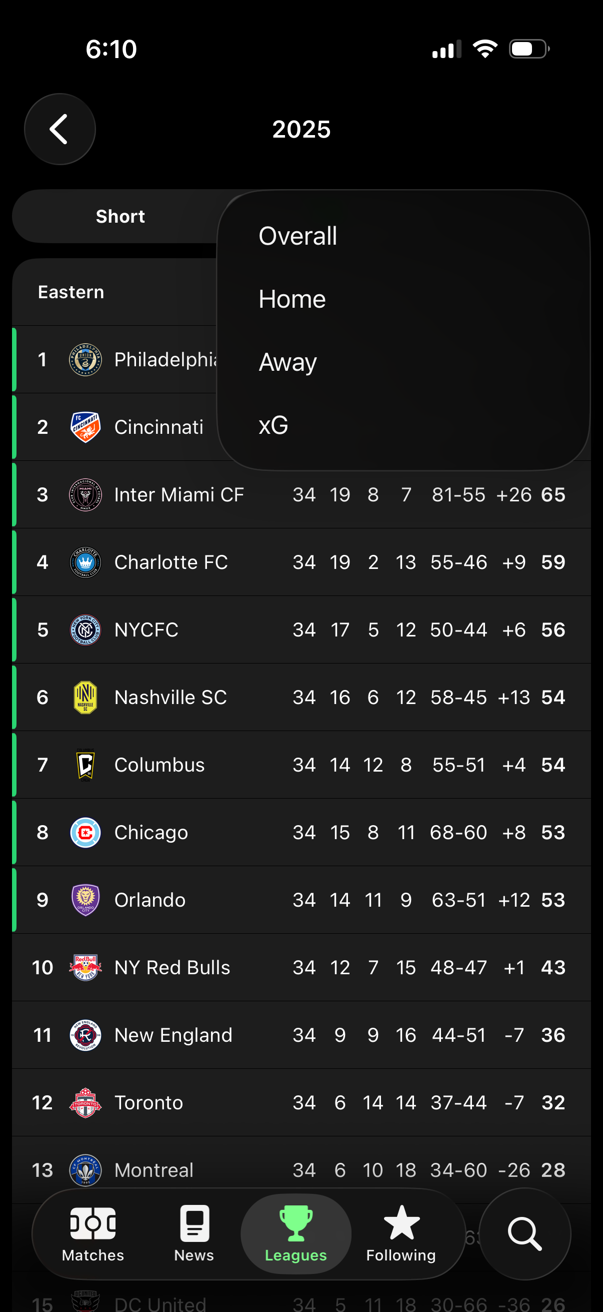 fotmob app screenshot 41