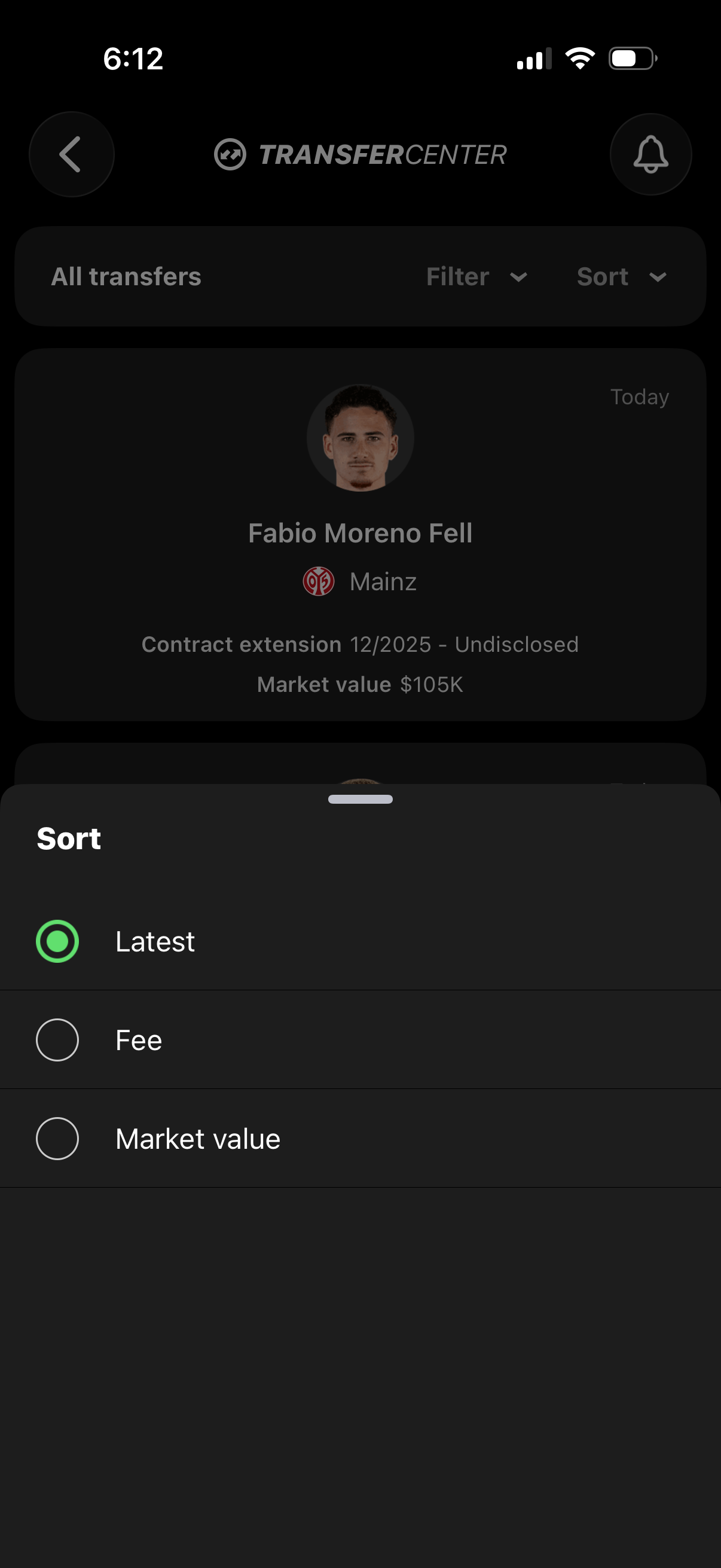 fotmob app screenshot 11