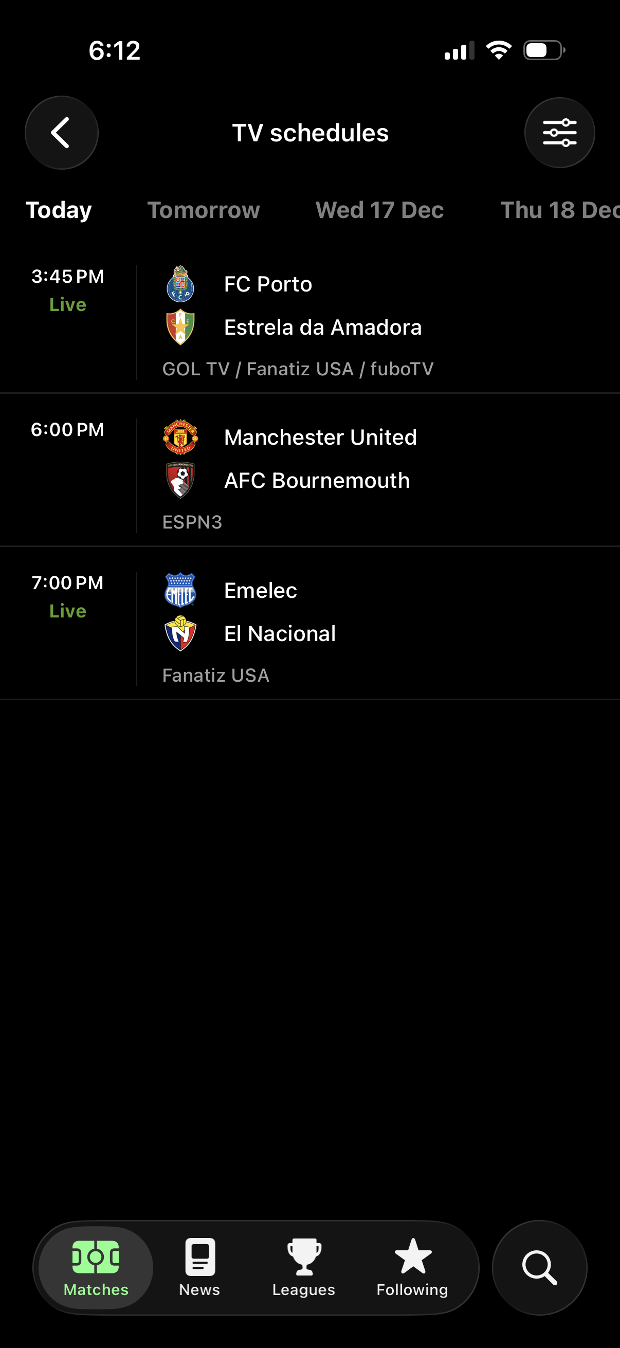 fotmob app screenshot 10